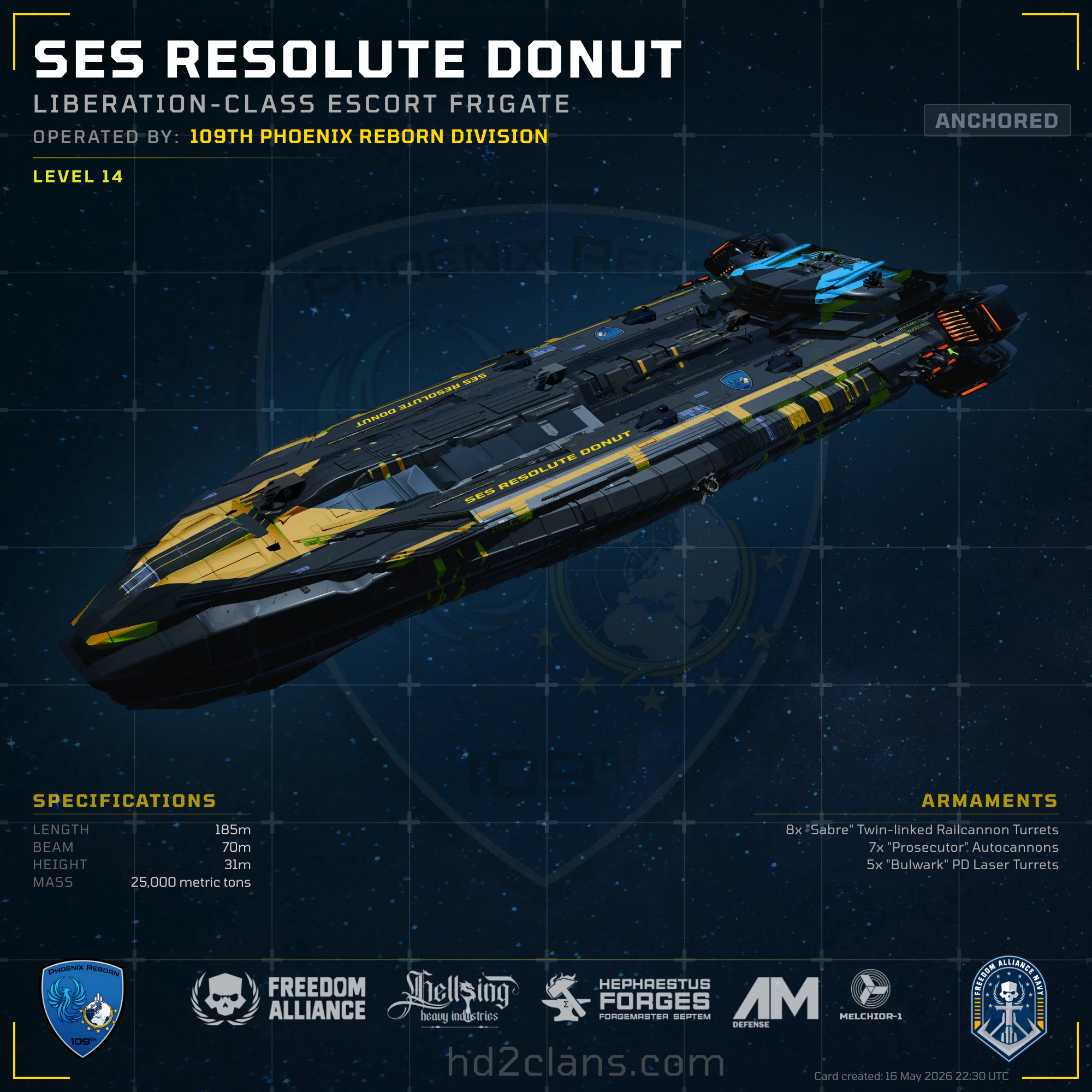 SES Resolute Donut