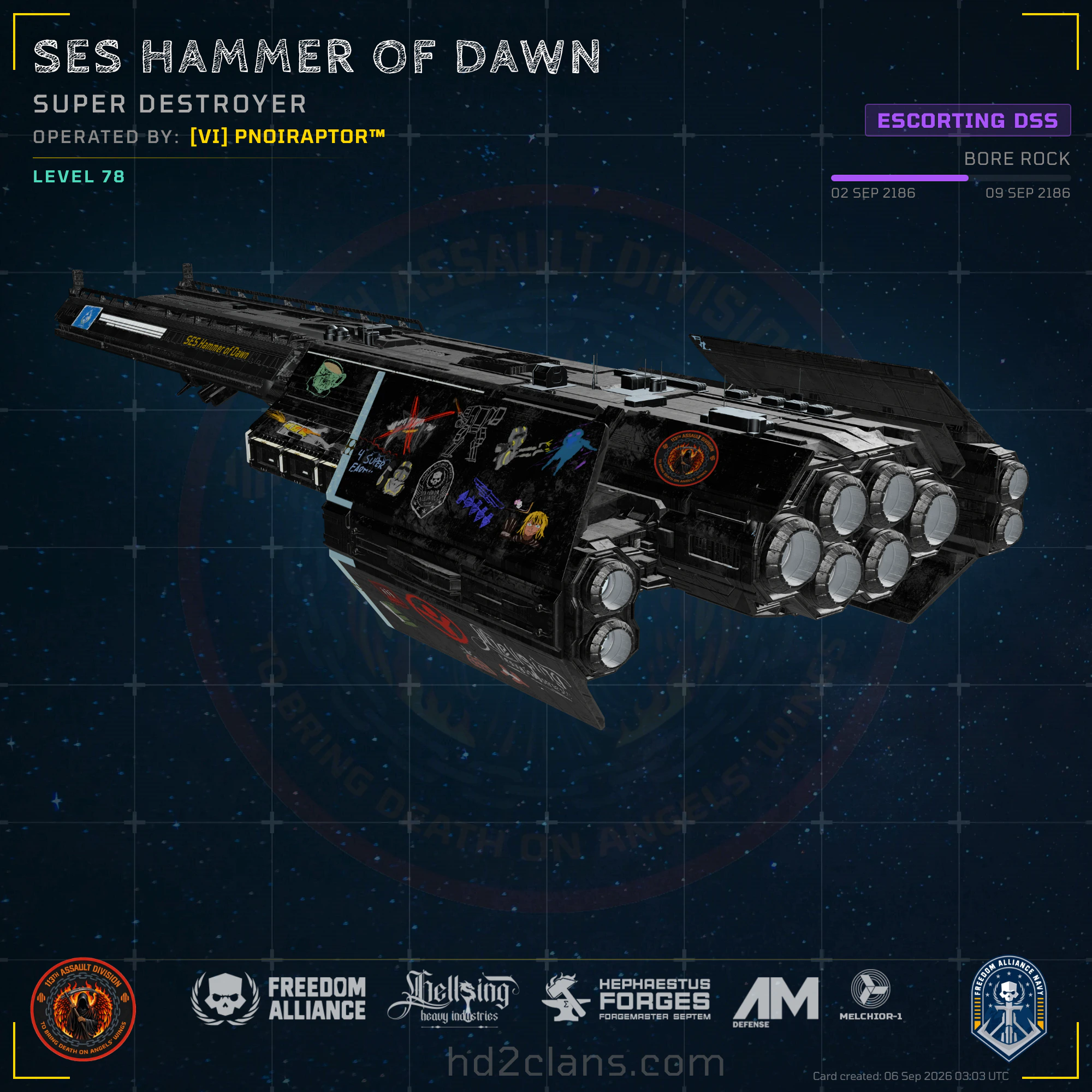 SES Hammer of Dawn