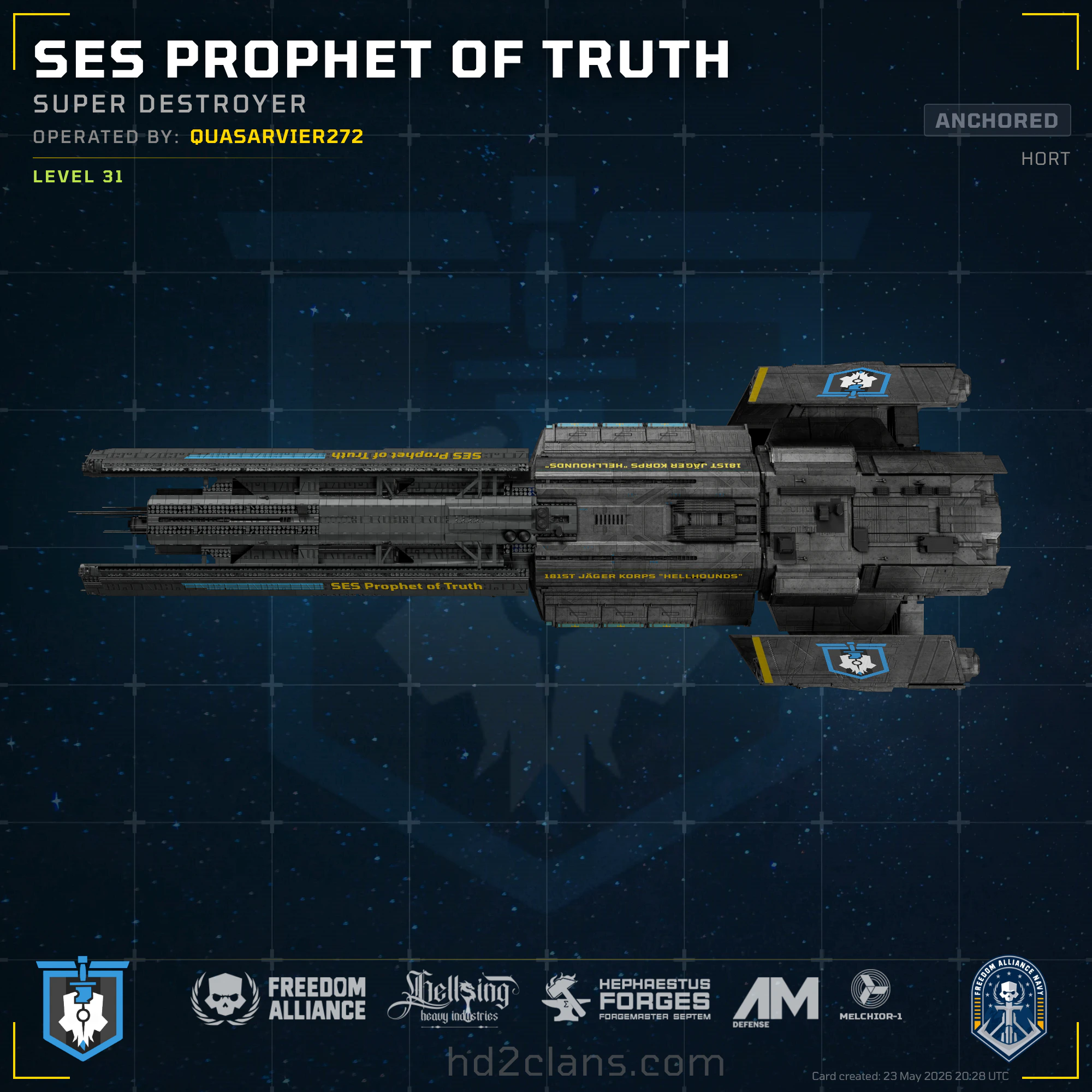 SES Prophet of Truth