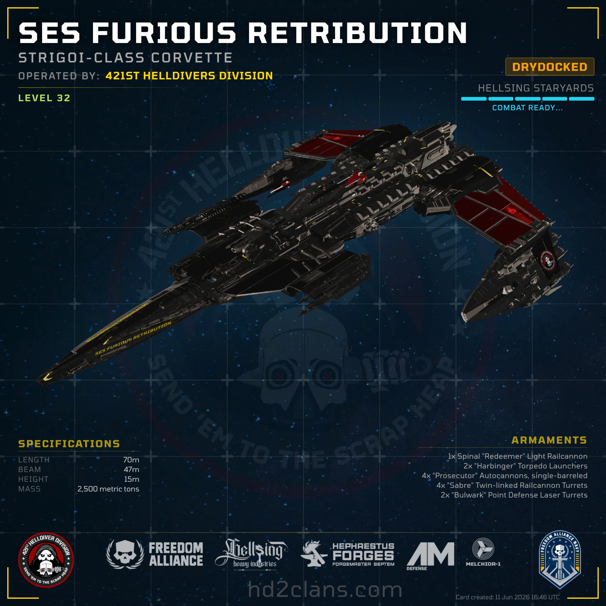 SES Furious Retribution