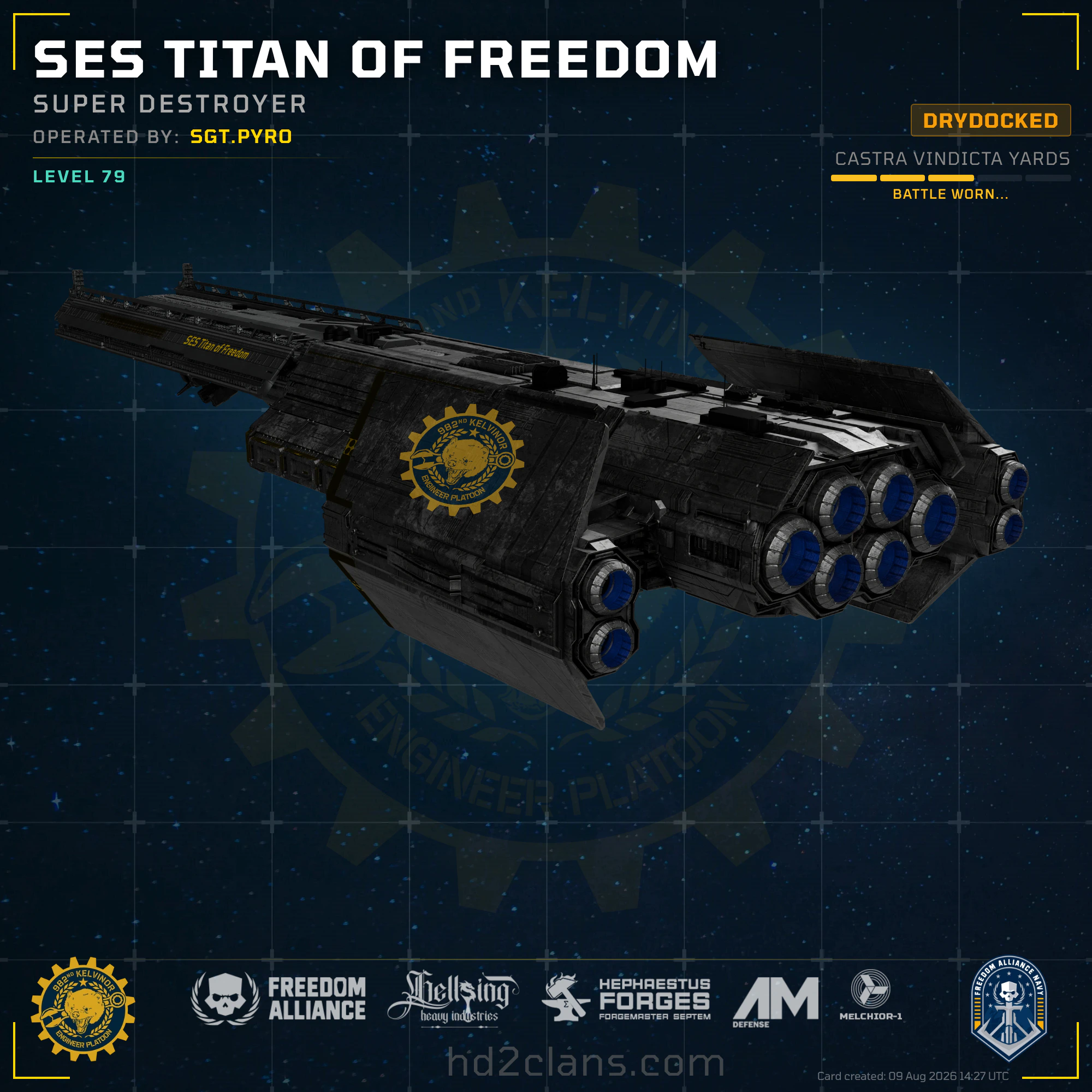 SES Titan of Freedom