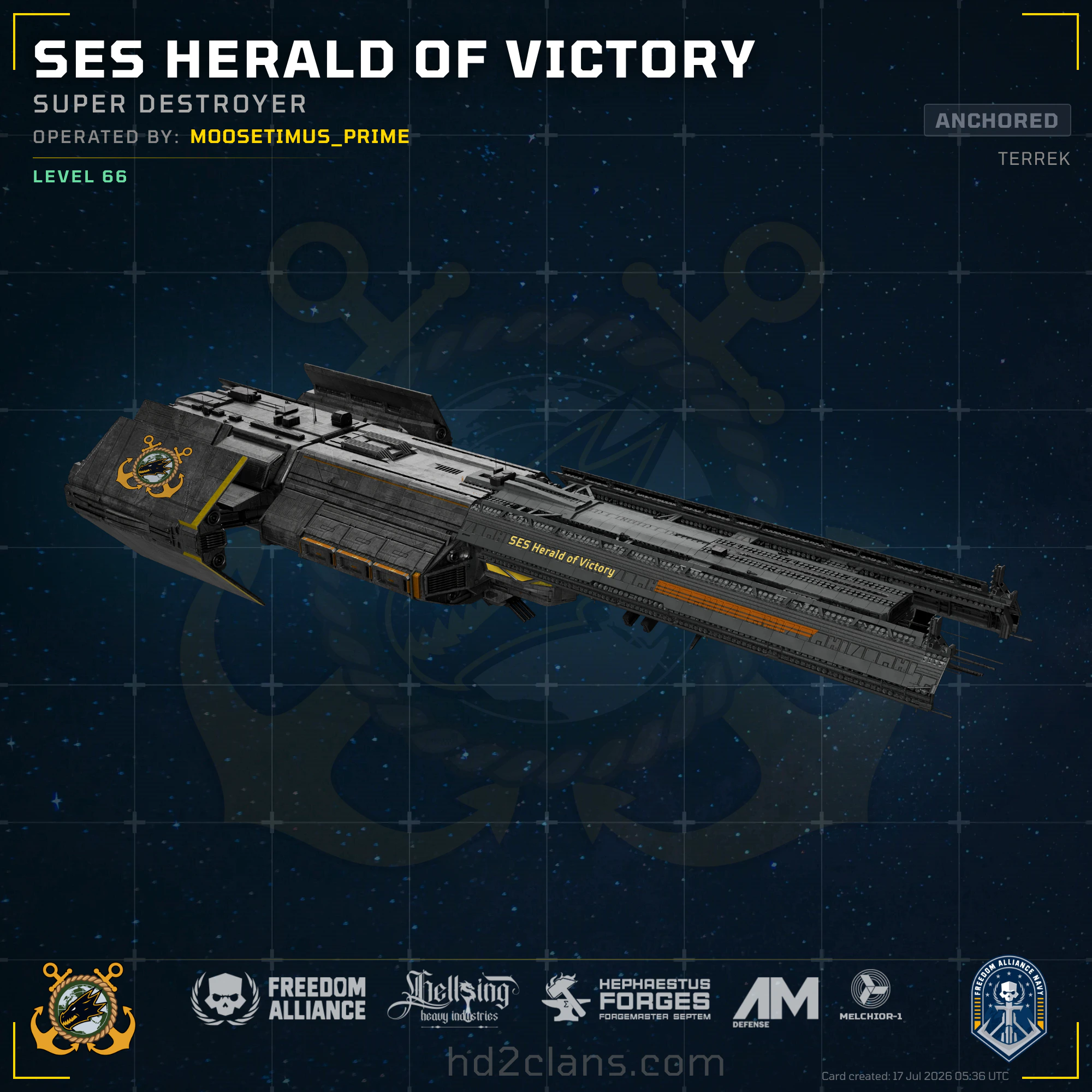 SES Herald of Victory