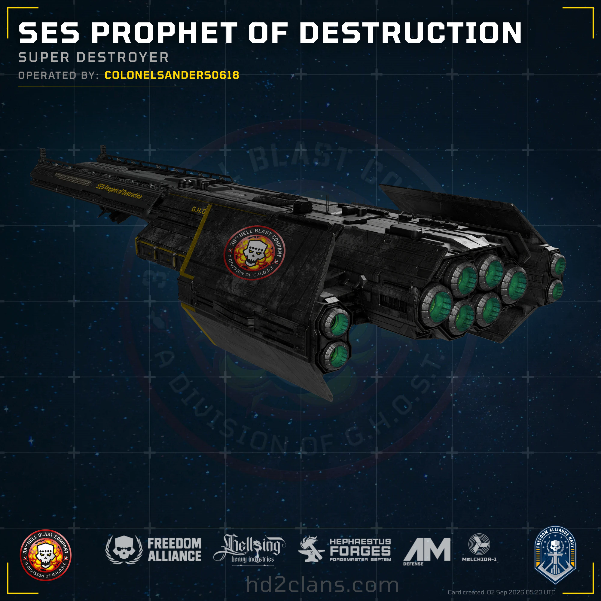 SES Prophet of Destruction