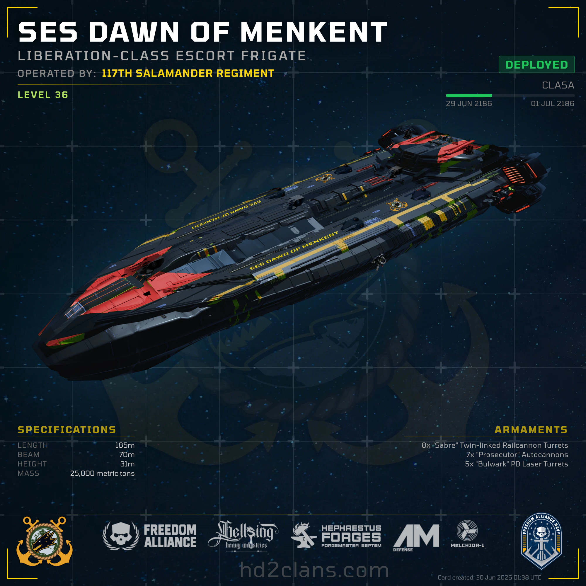 SES Dawn of Menkent