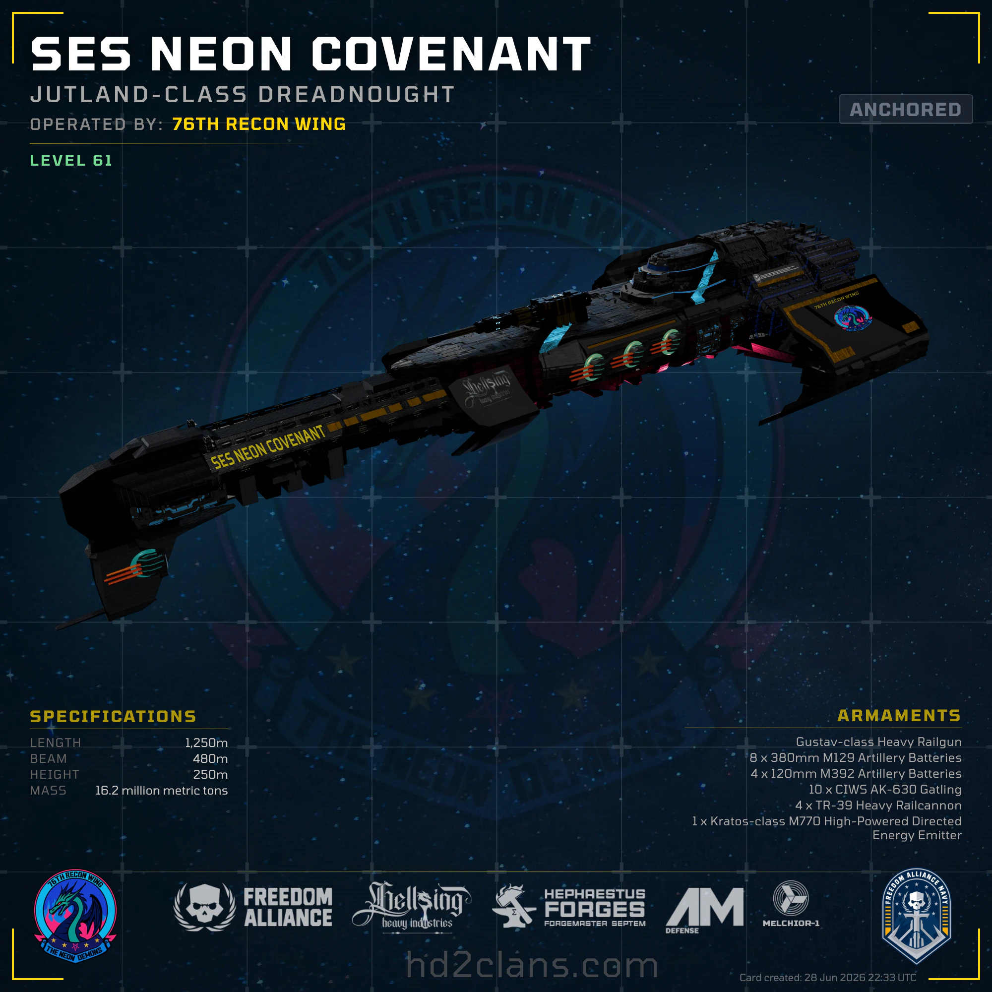 SES Neon Covenant