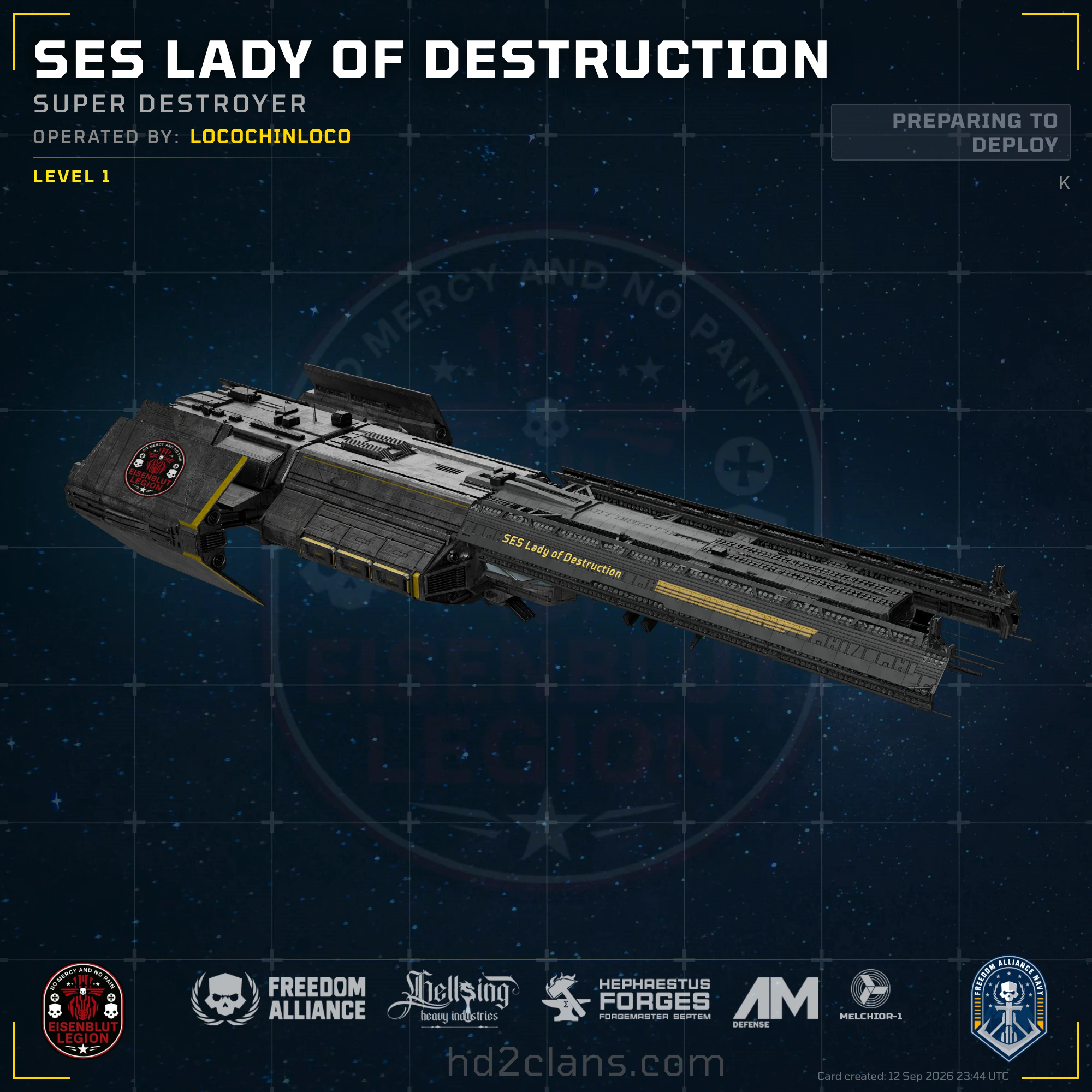 SES Lady of Destruction