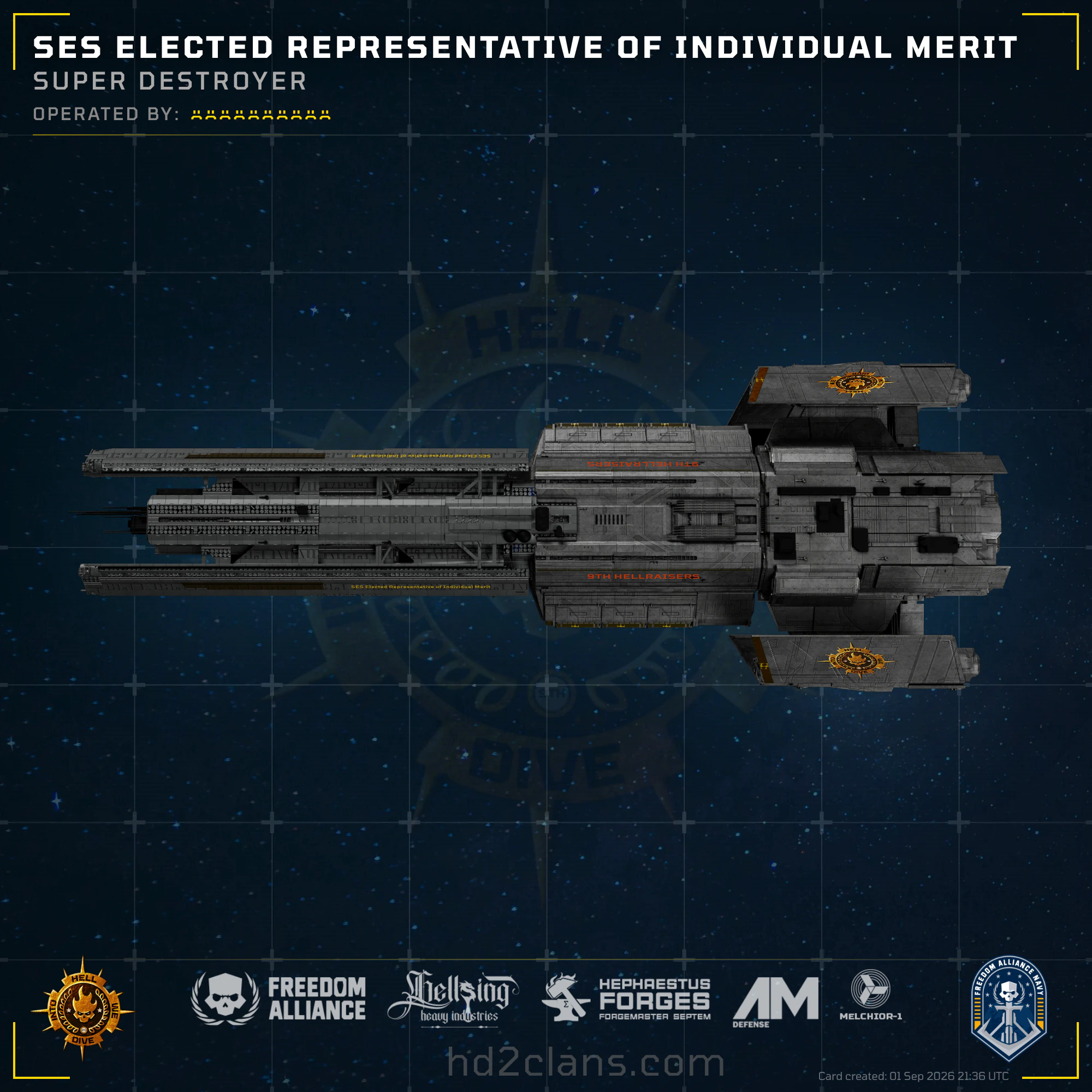 SES Elected Representative of Individual Merit