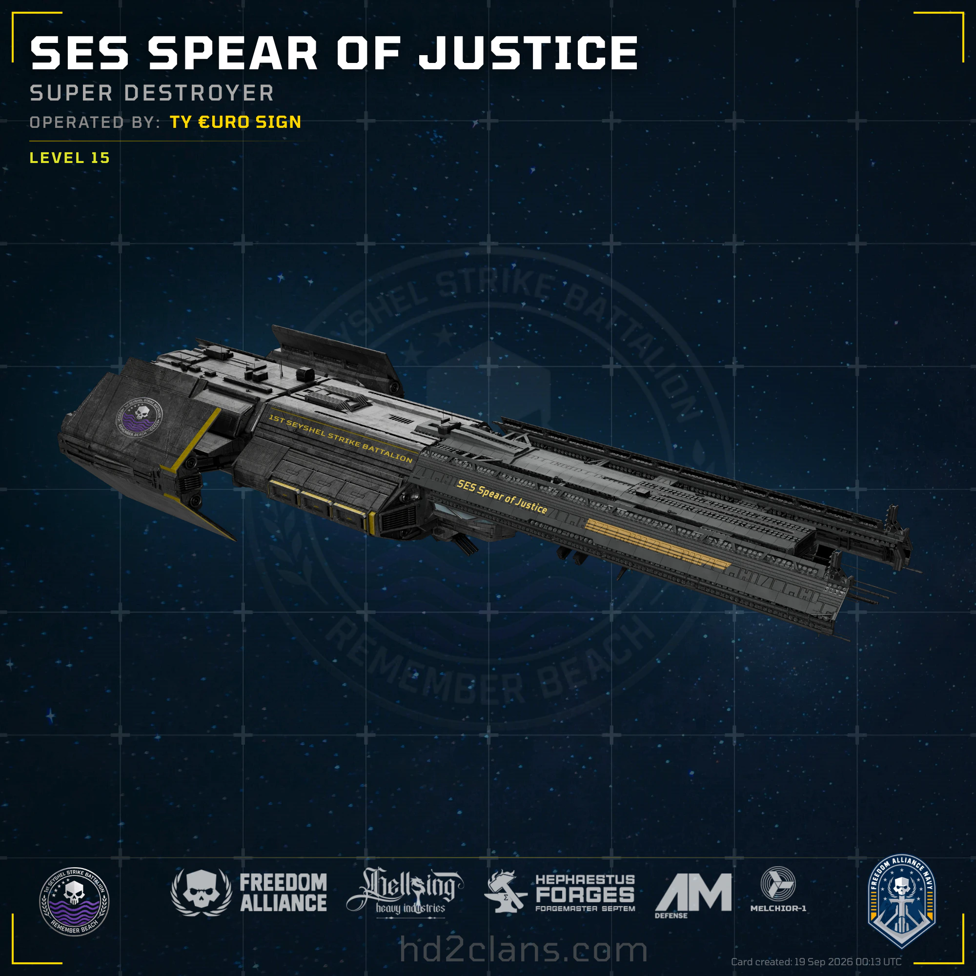 SES Spear of Justice