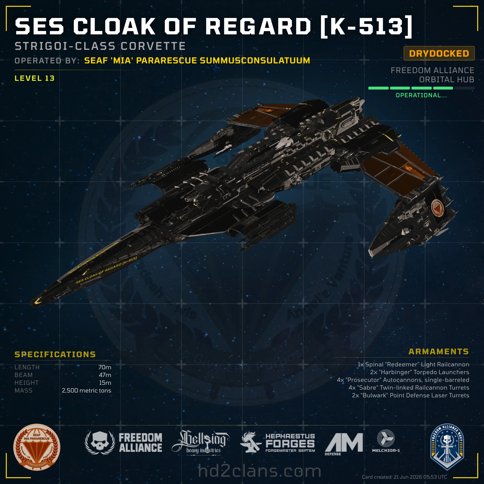 SES Cloak of Regard [K-513]