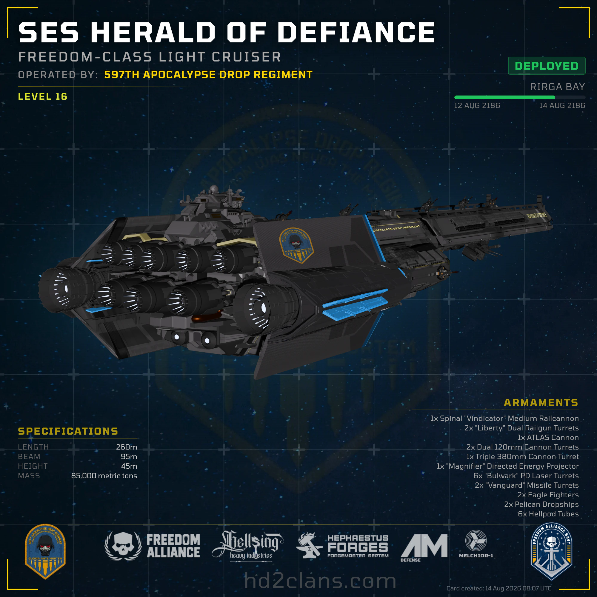 SES Herald of Defiance