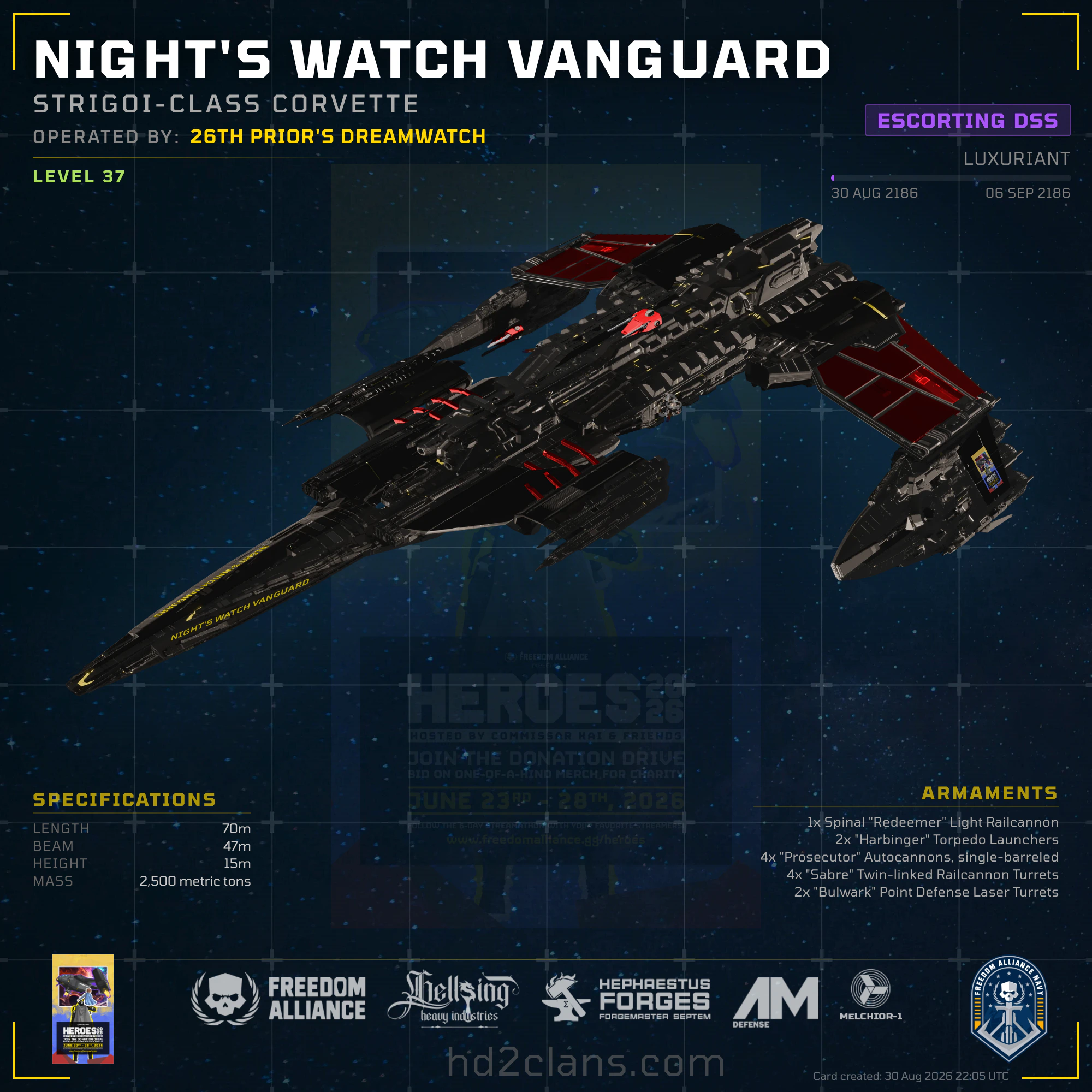 Night's Watch Vanguard