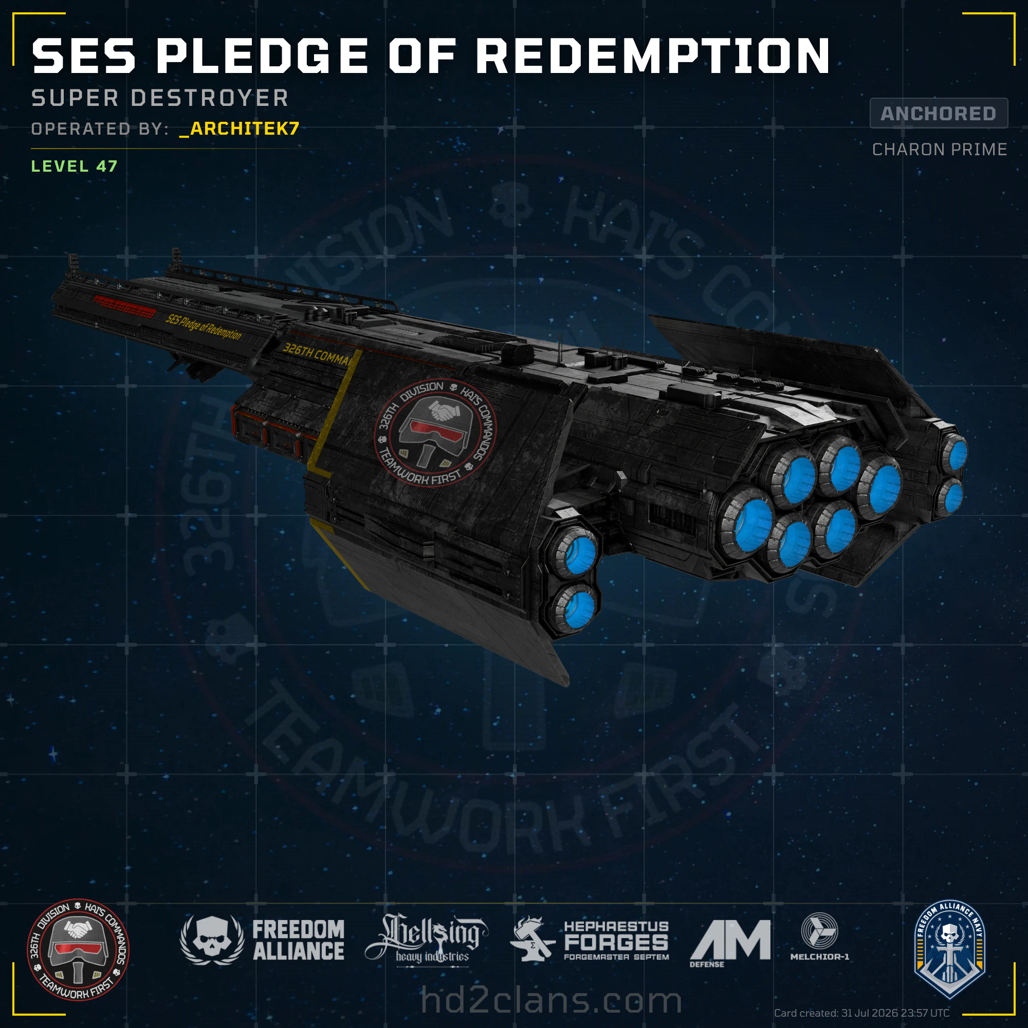 SES Paragon of Audacity