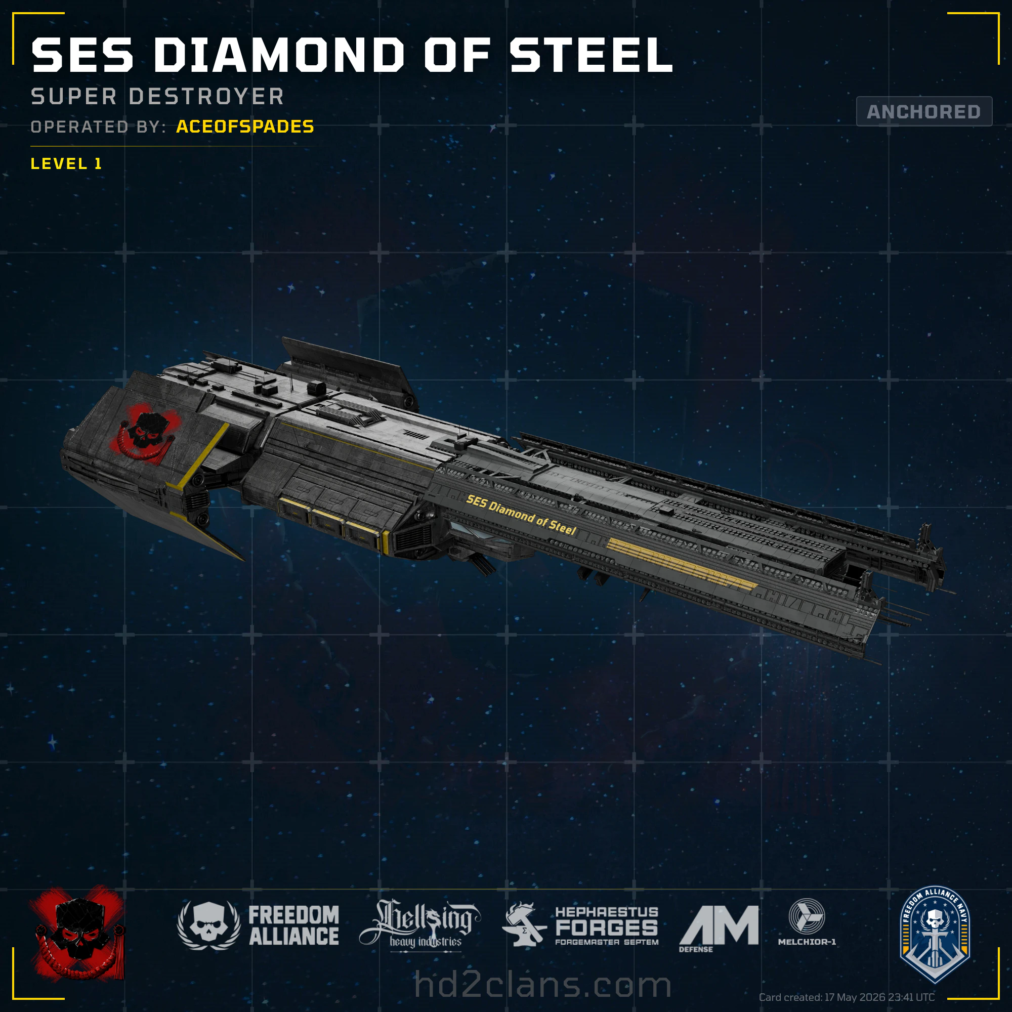 SES Diamond of Steel