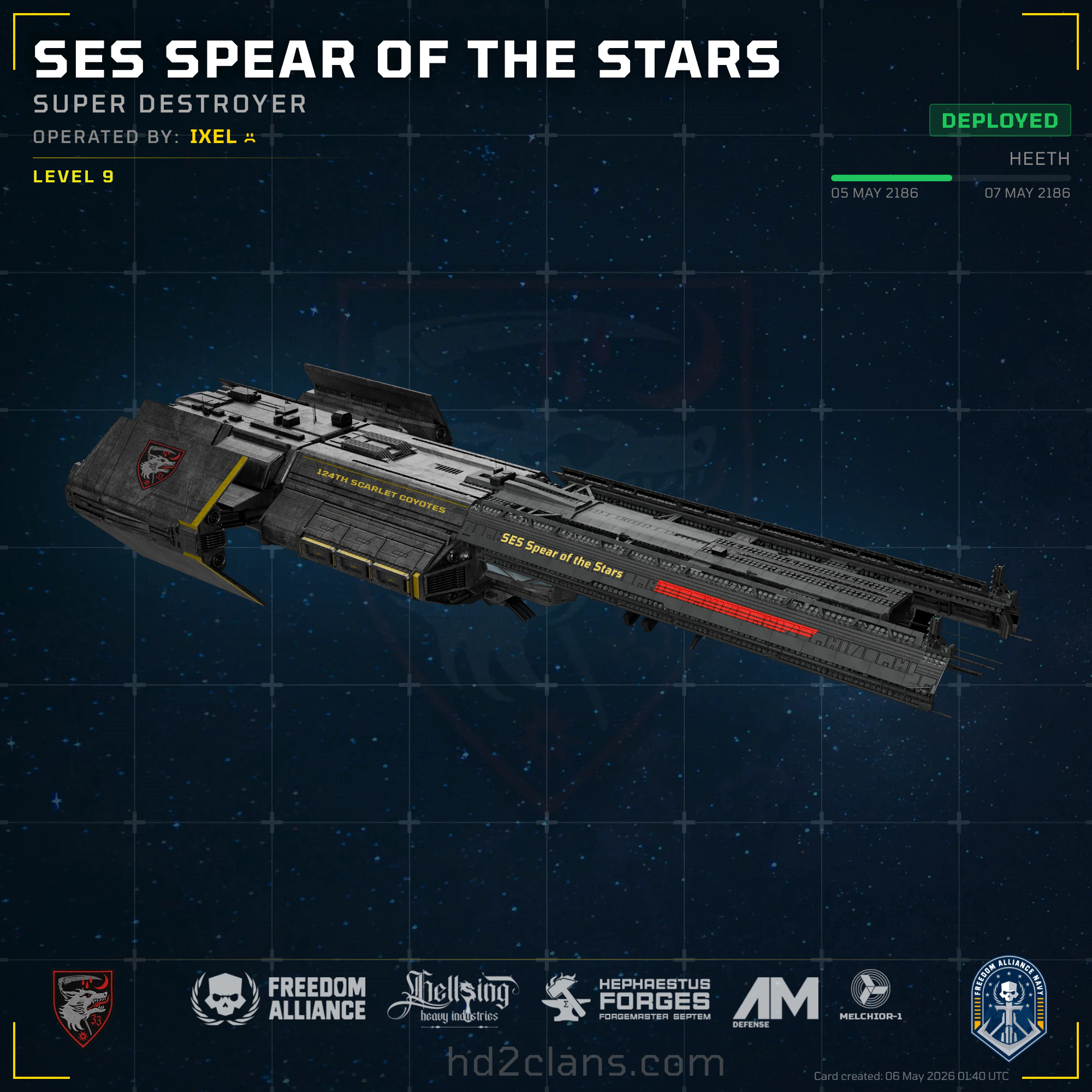SES Spear of the Stars