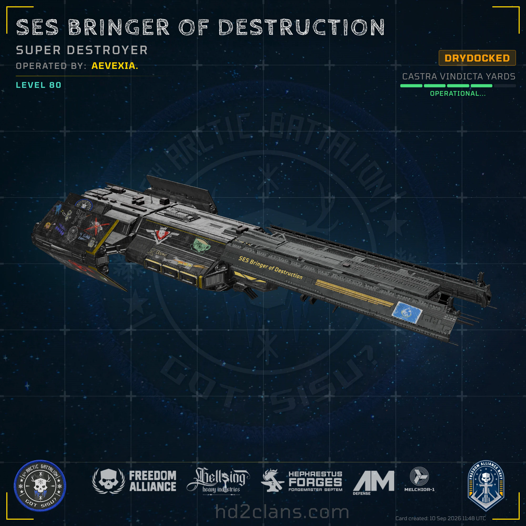 SES Bringer of Destruction