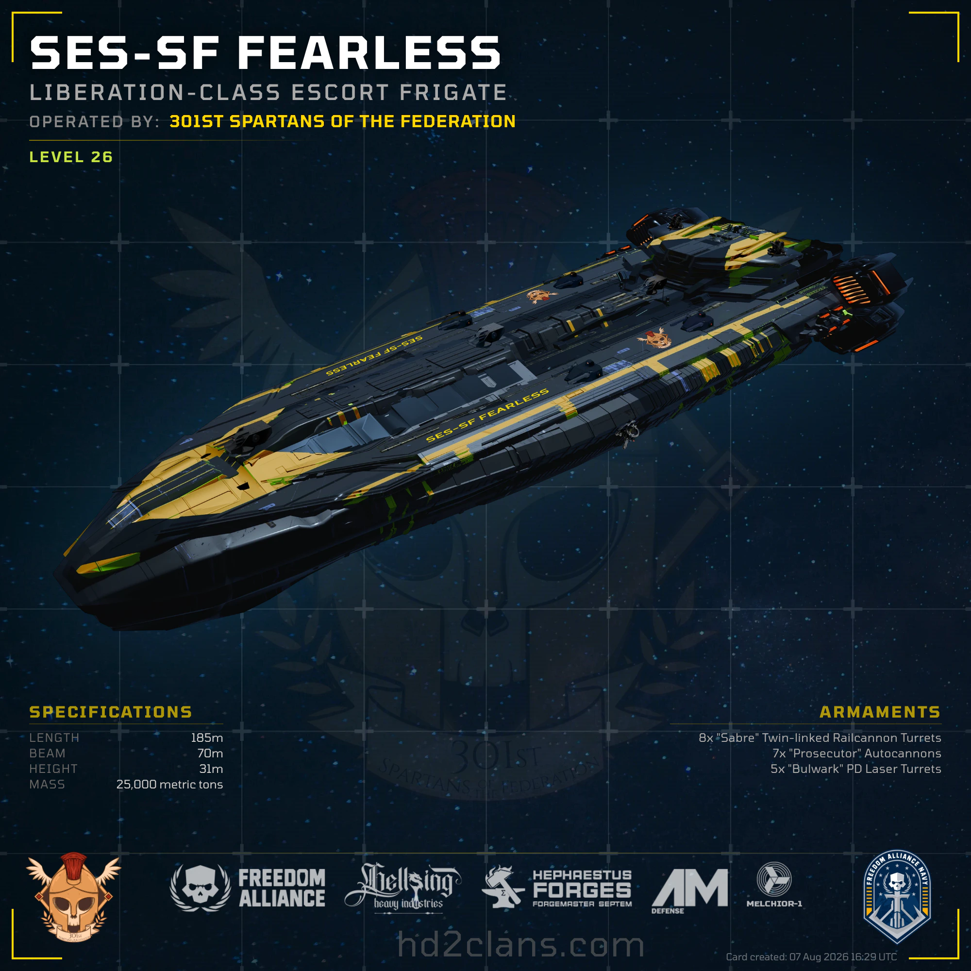 SES-SF Fearless