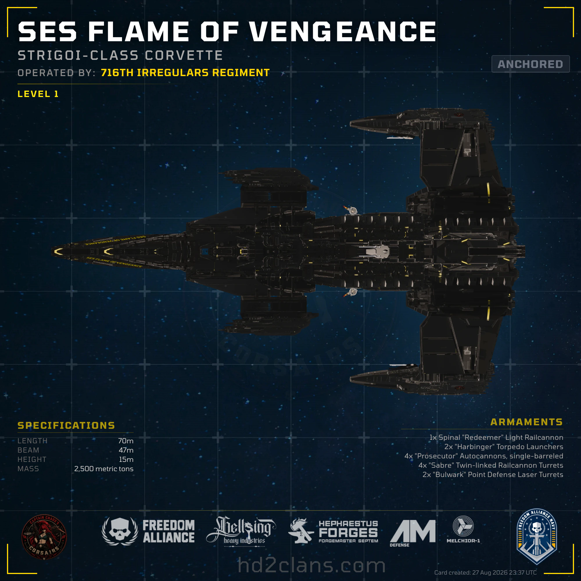 SES Flame of Vengeance