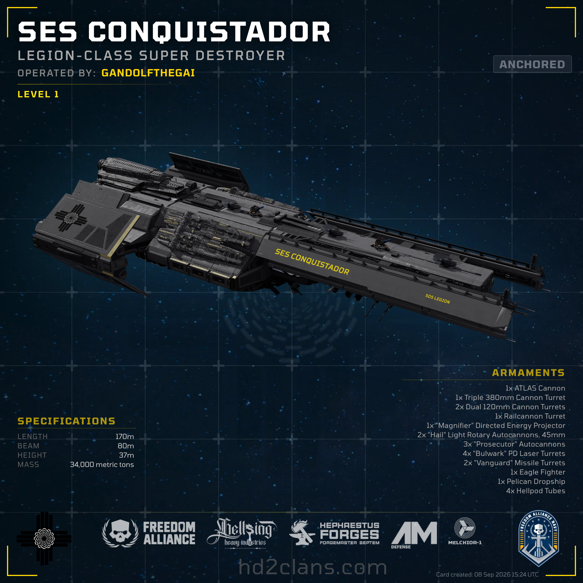 SES CONQUISTADOR