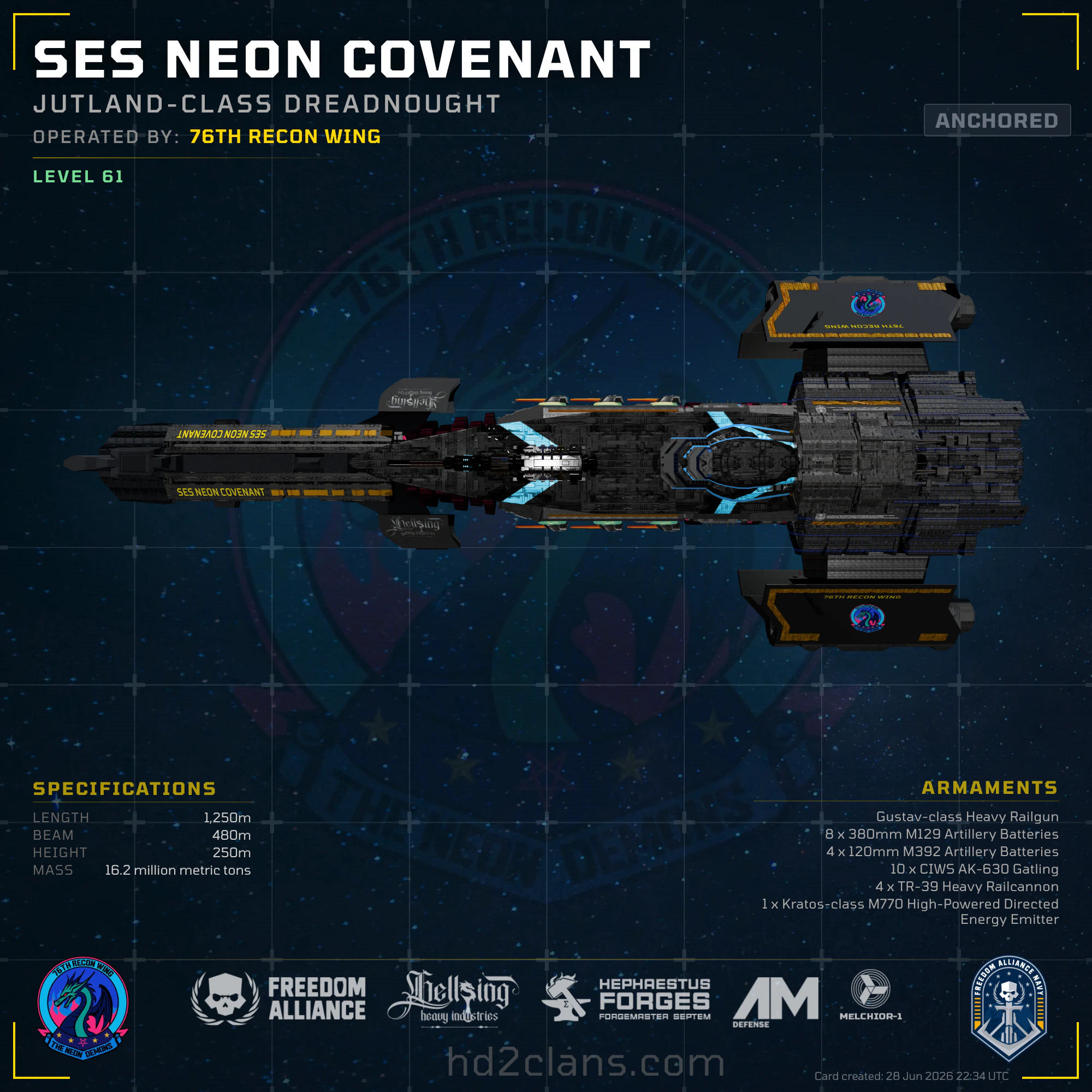 SES Neon Covenant
