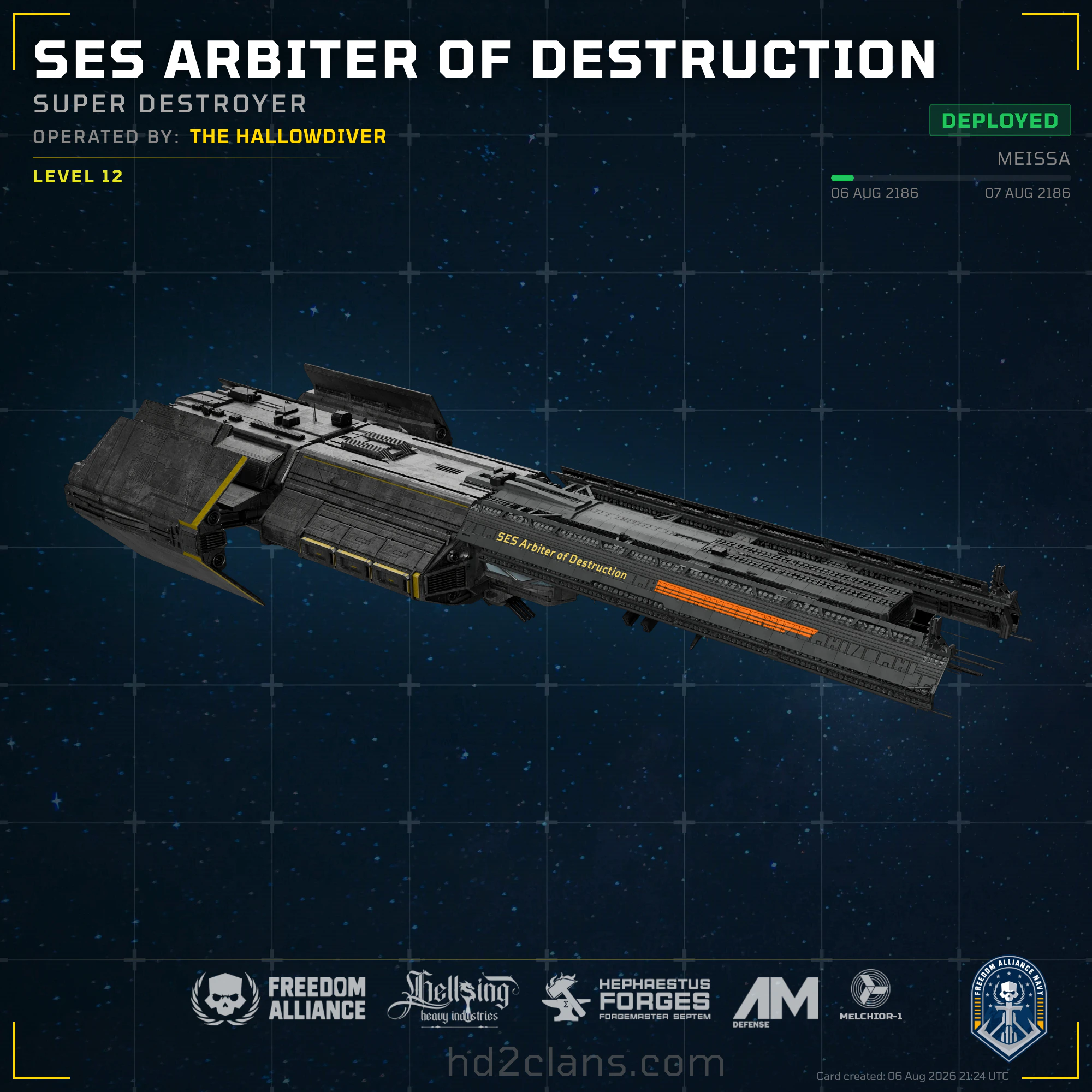 SES Arbiter of Destruction