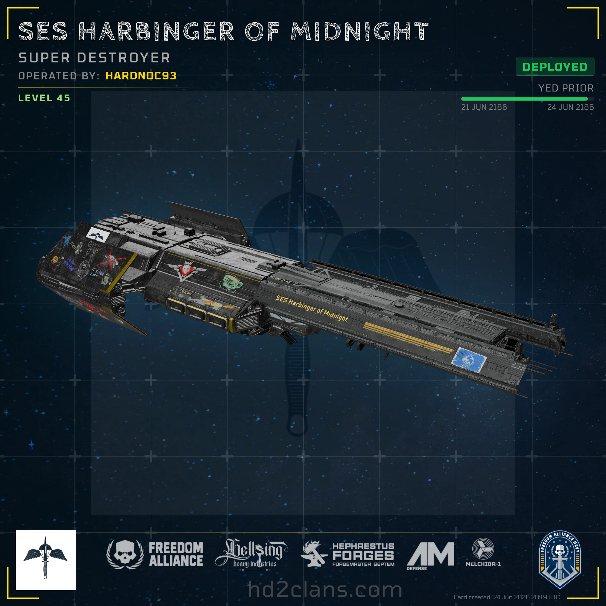 SES Harbinger of Midnight