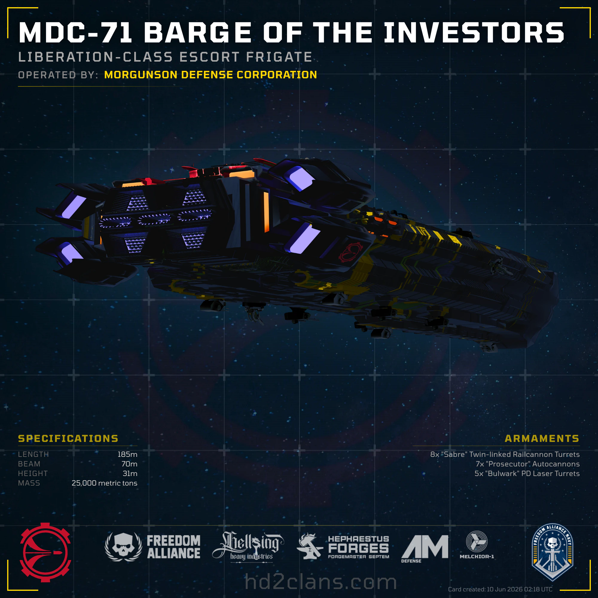 MDC-71 Barge of the Investors