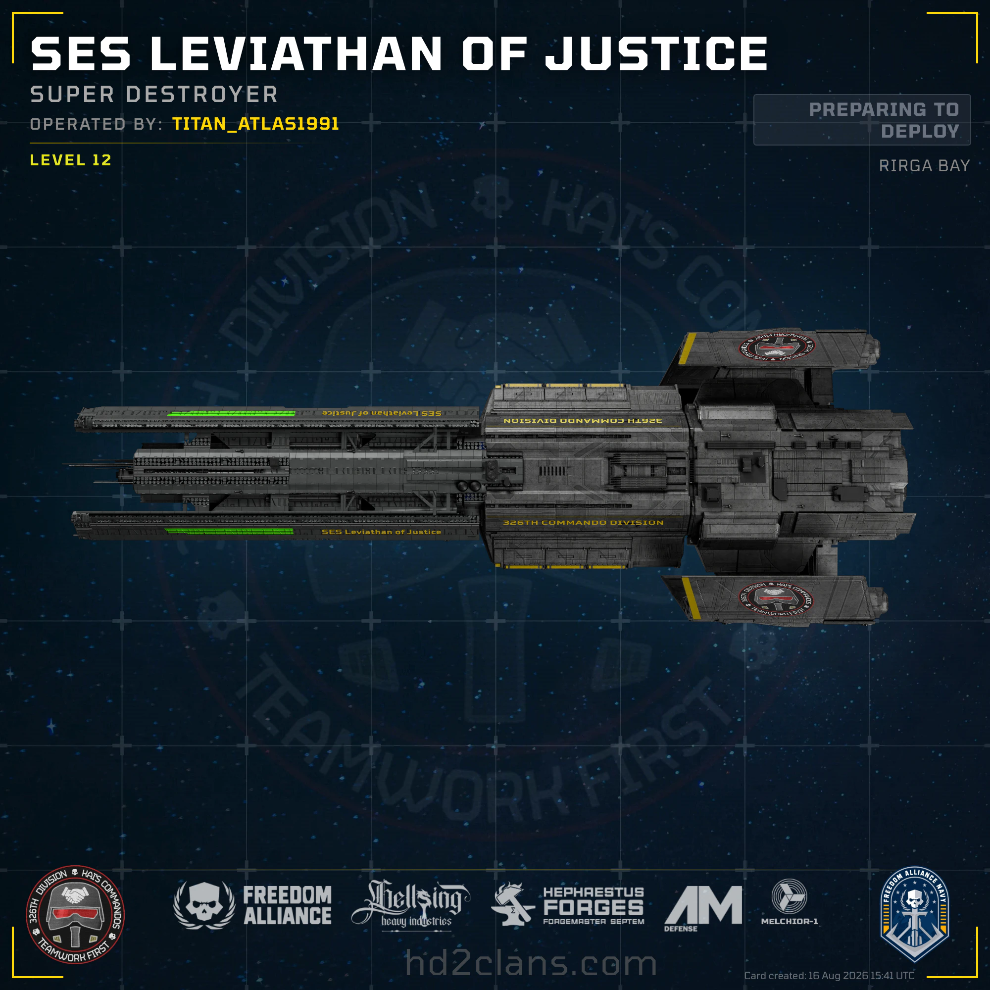 SES Leviathan of Justice