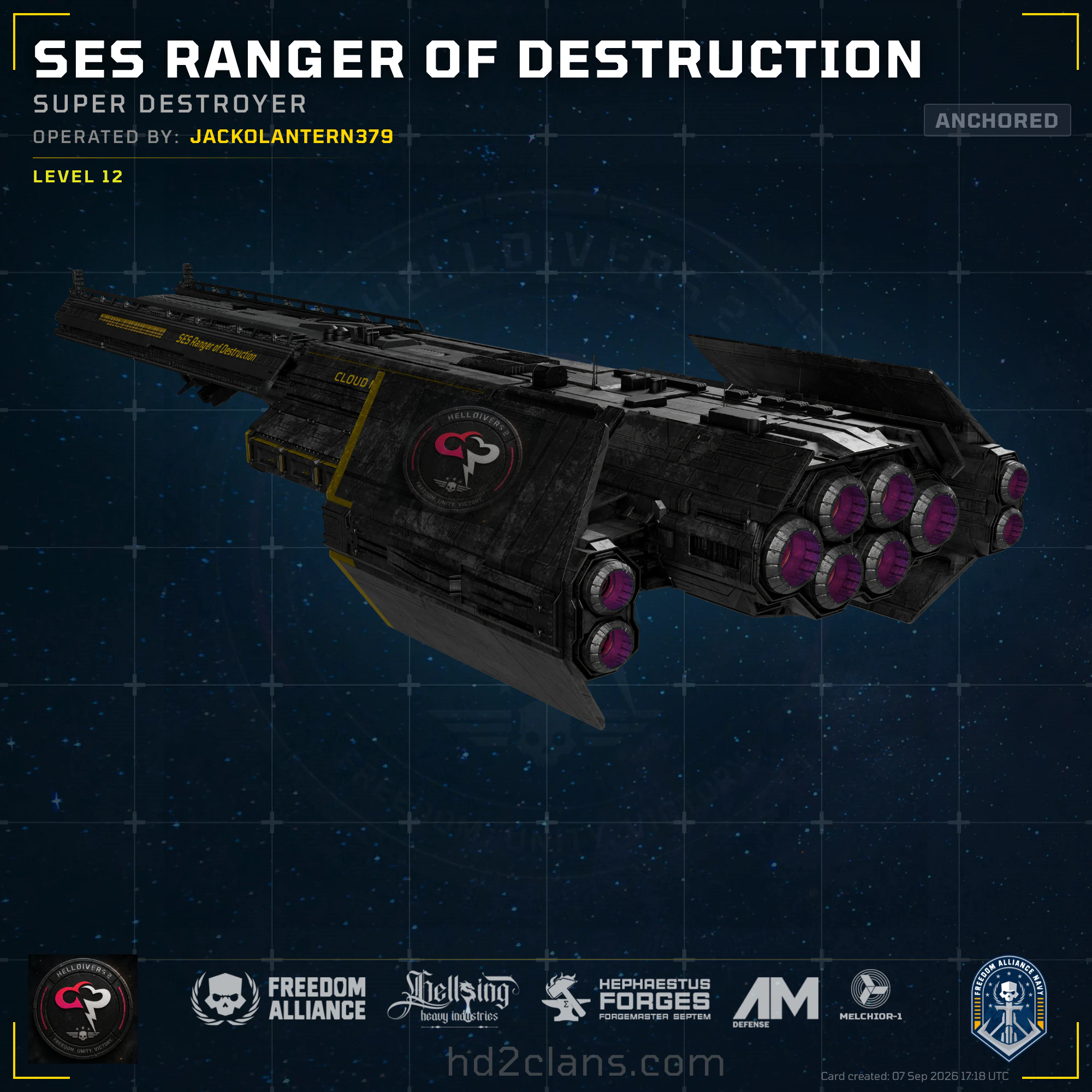 SES Ranger of Destruction