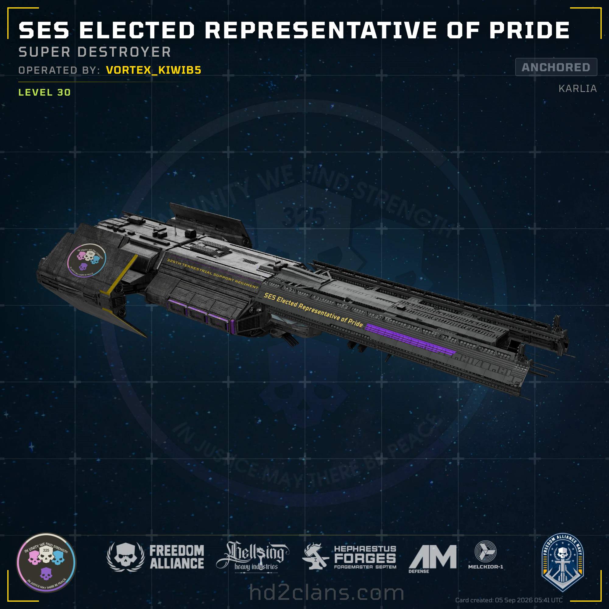 SES Elected Representative of Pride