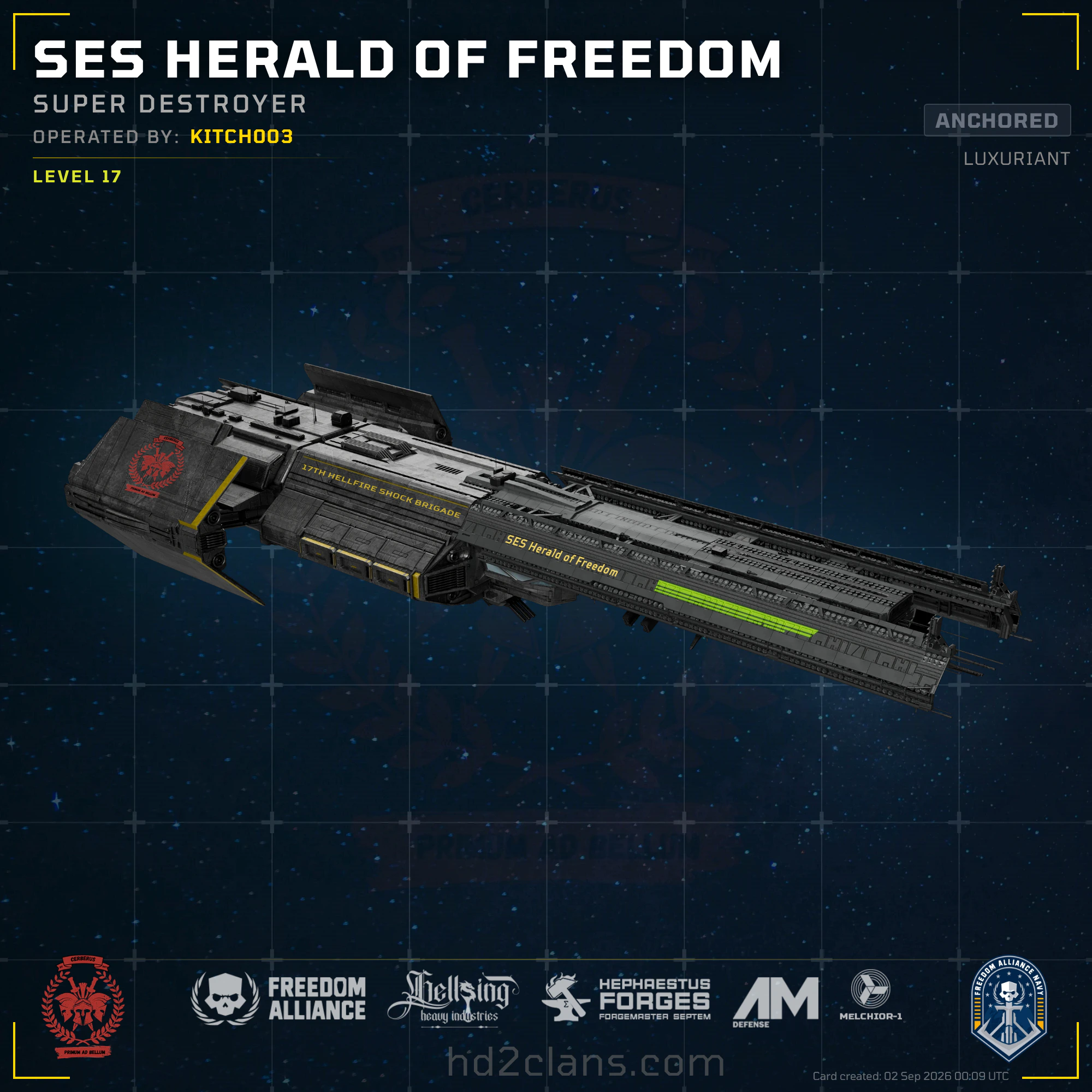 SES Herald of Freedom