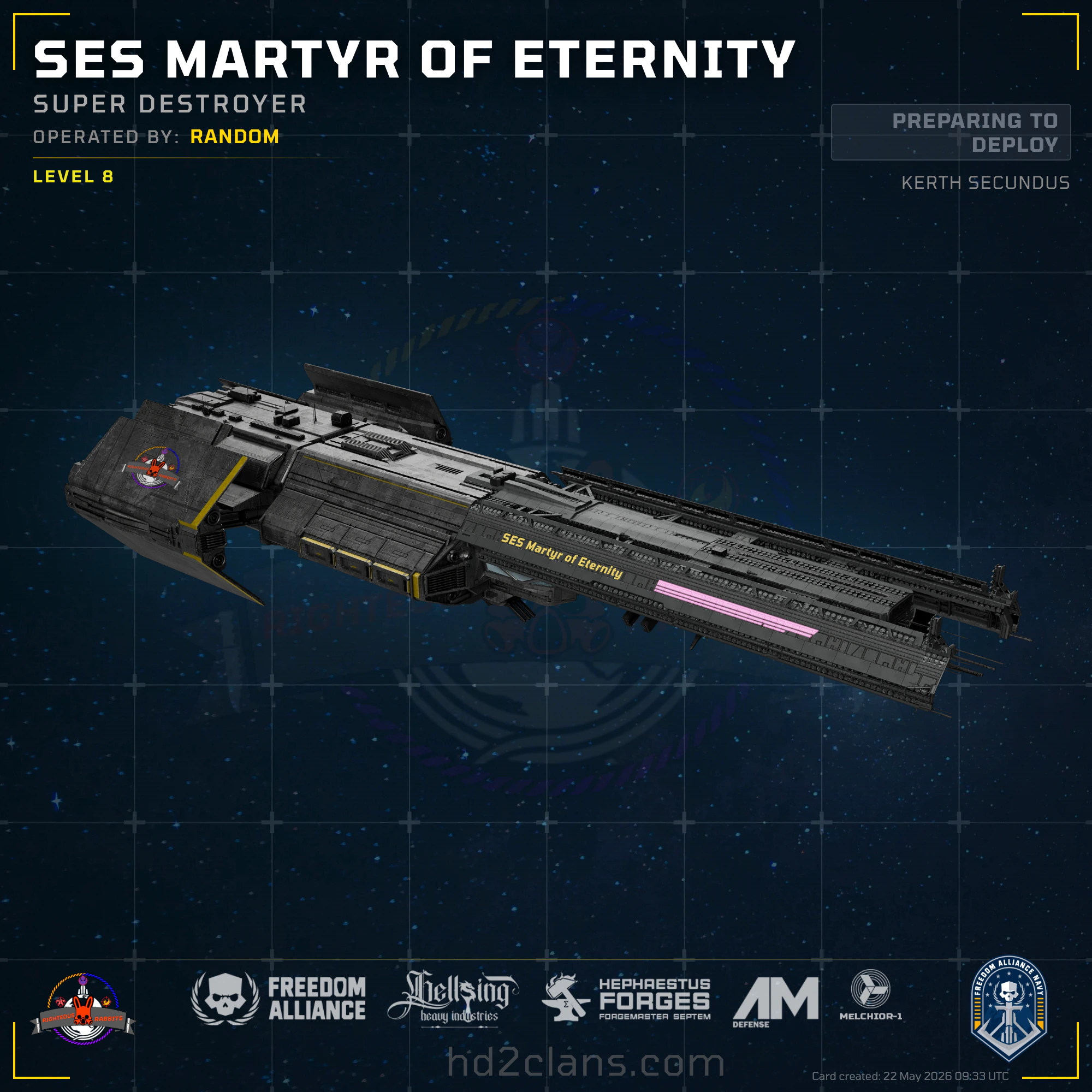 SES Martyr of Eternity