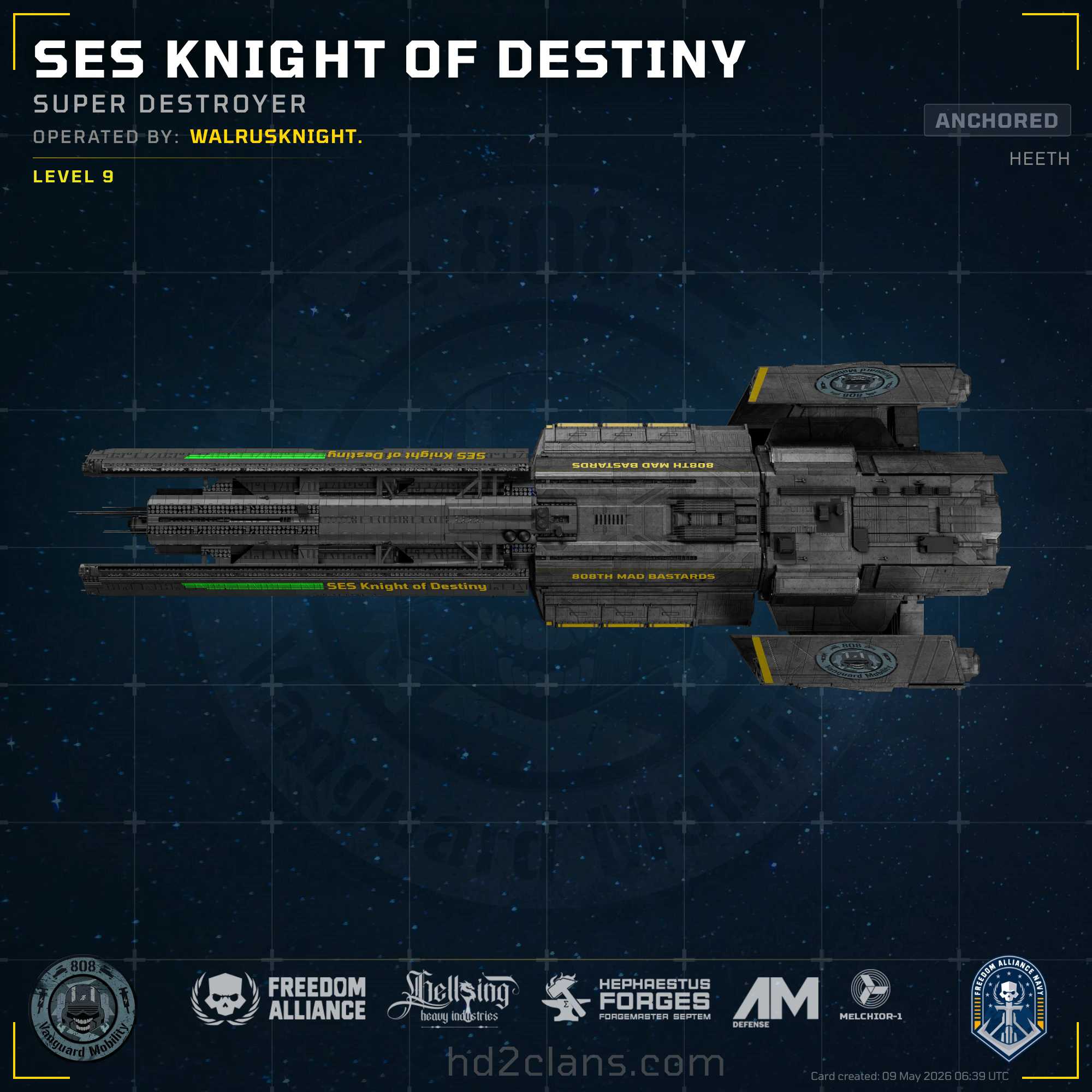 SES Knight of Destiny