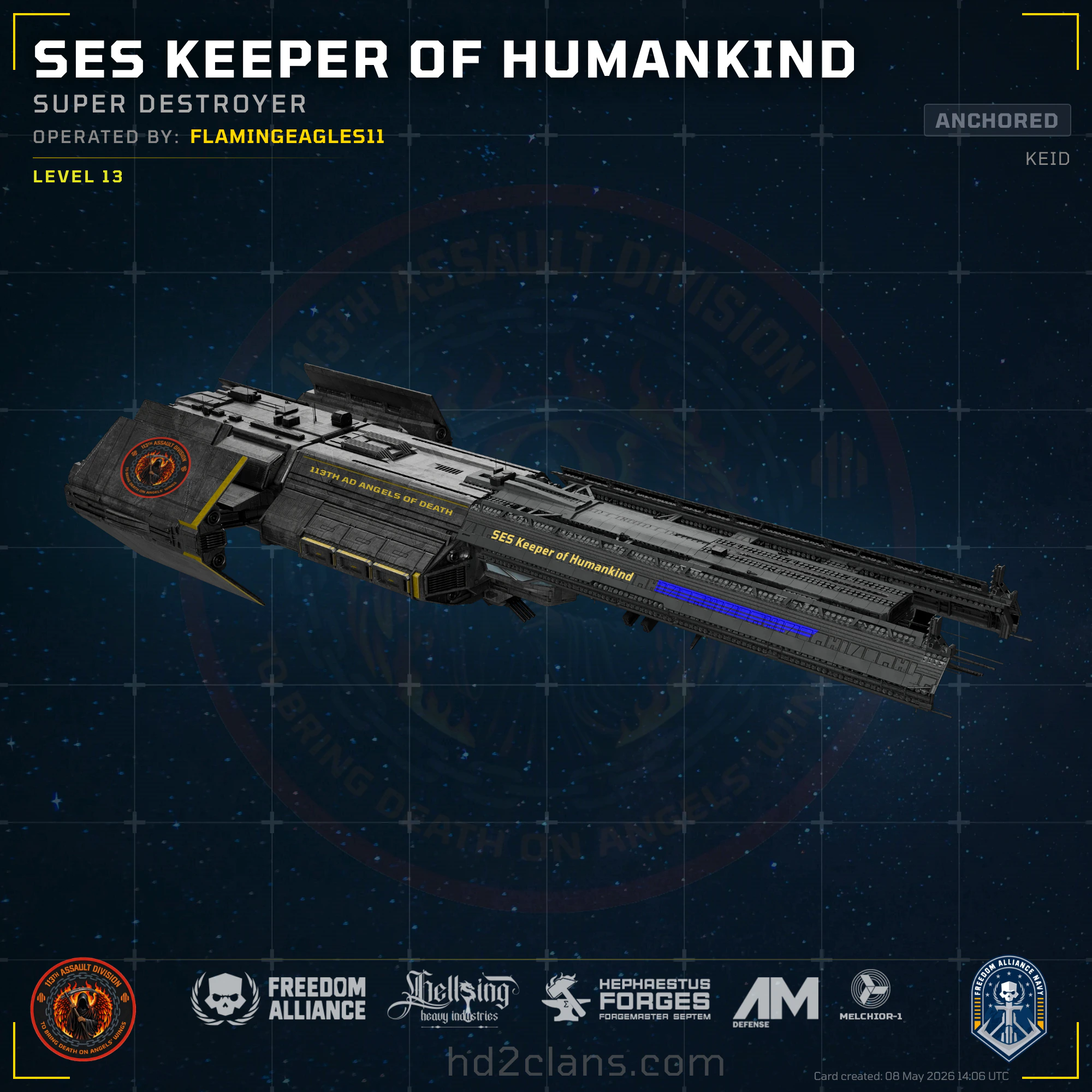 SES Keeper of Humankind
