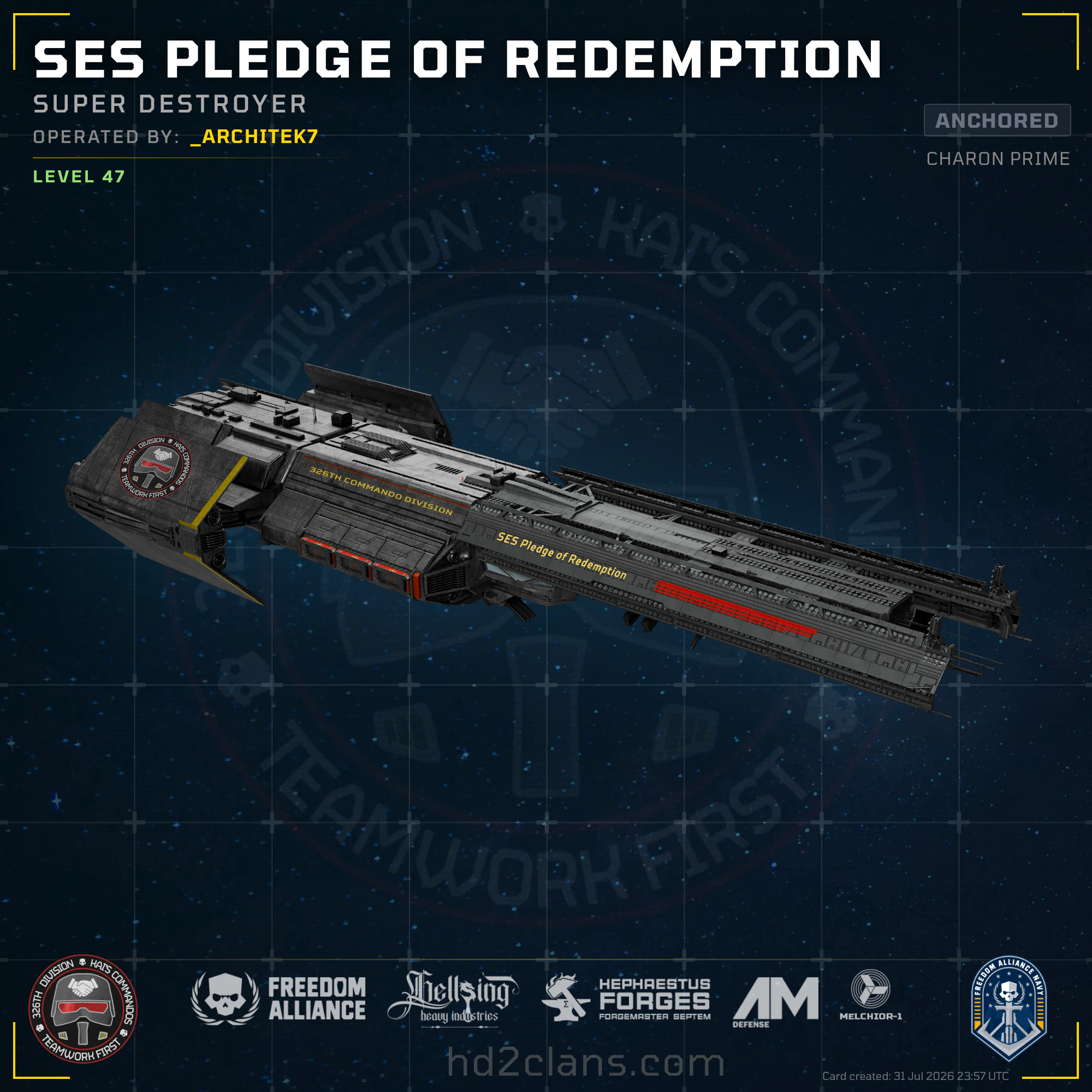 SES Paragon of Audacity