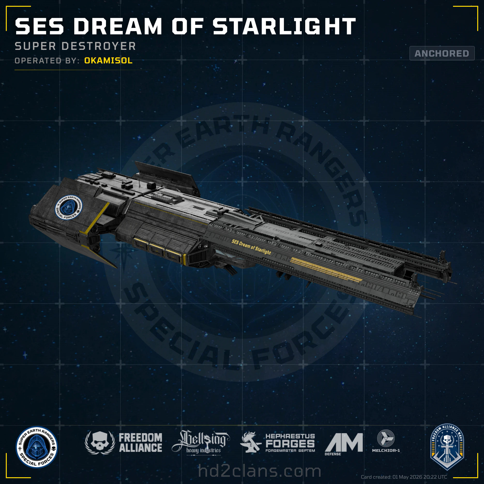 SES Dream of Starlight