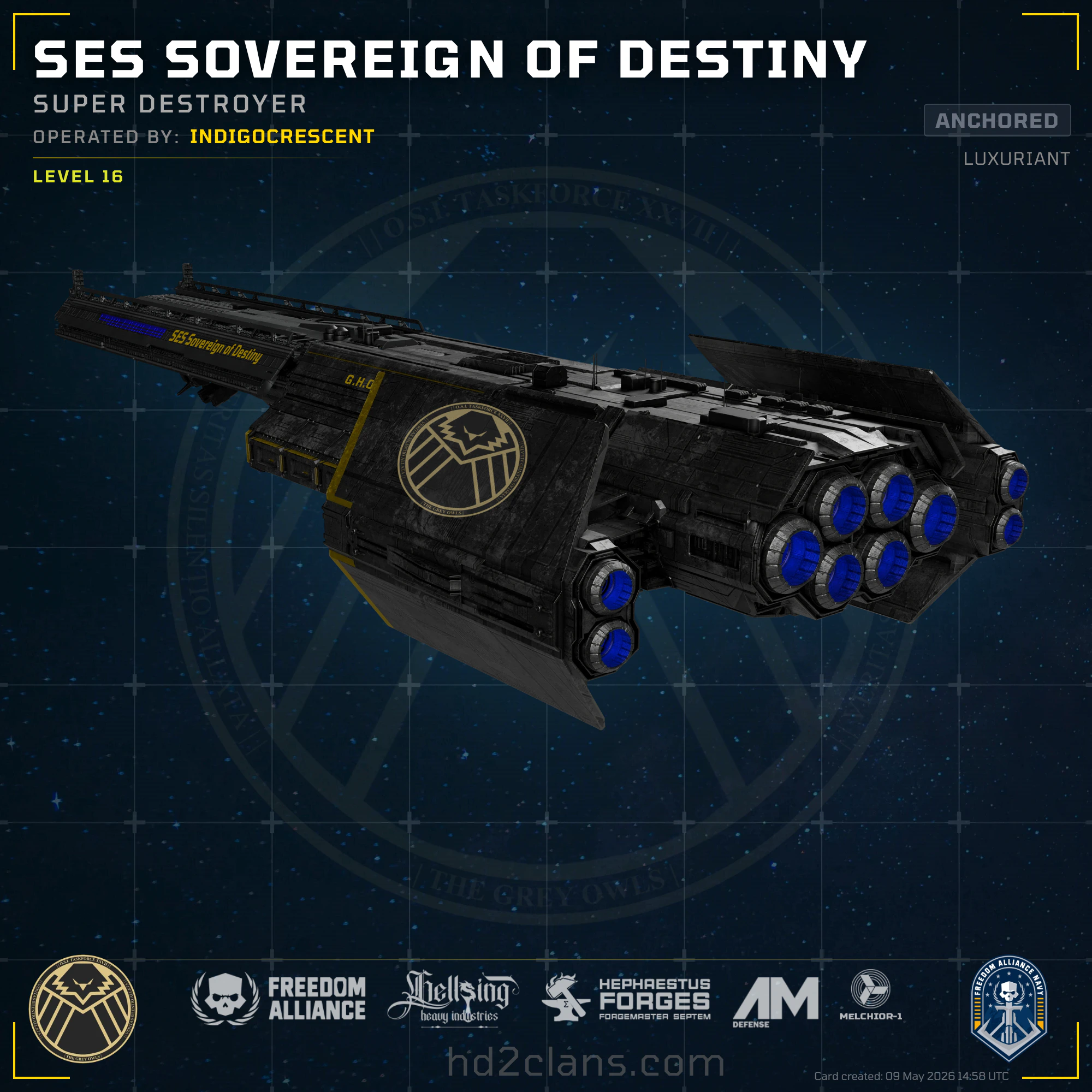 SES Sovereign of Destiny