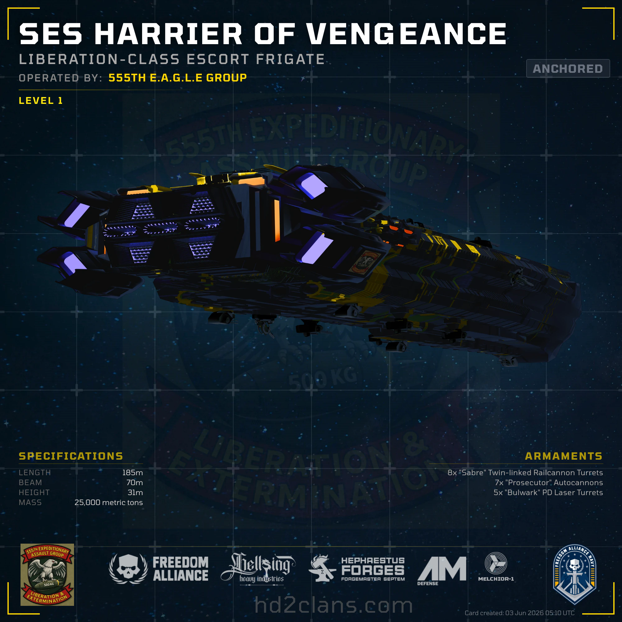 SES Harrier of Vengeance