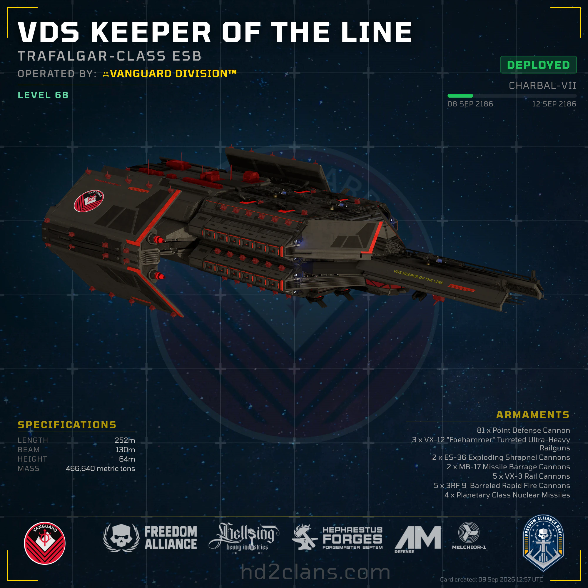 VDS Keeper of the Line