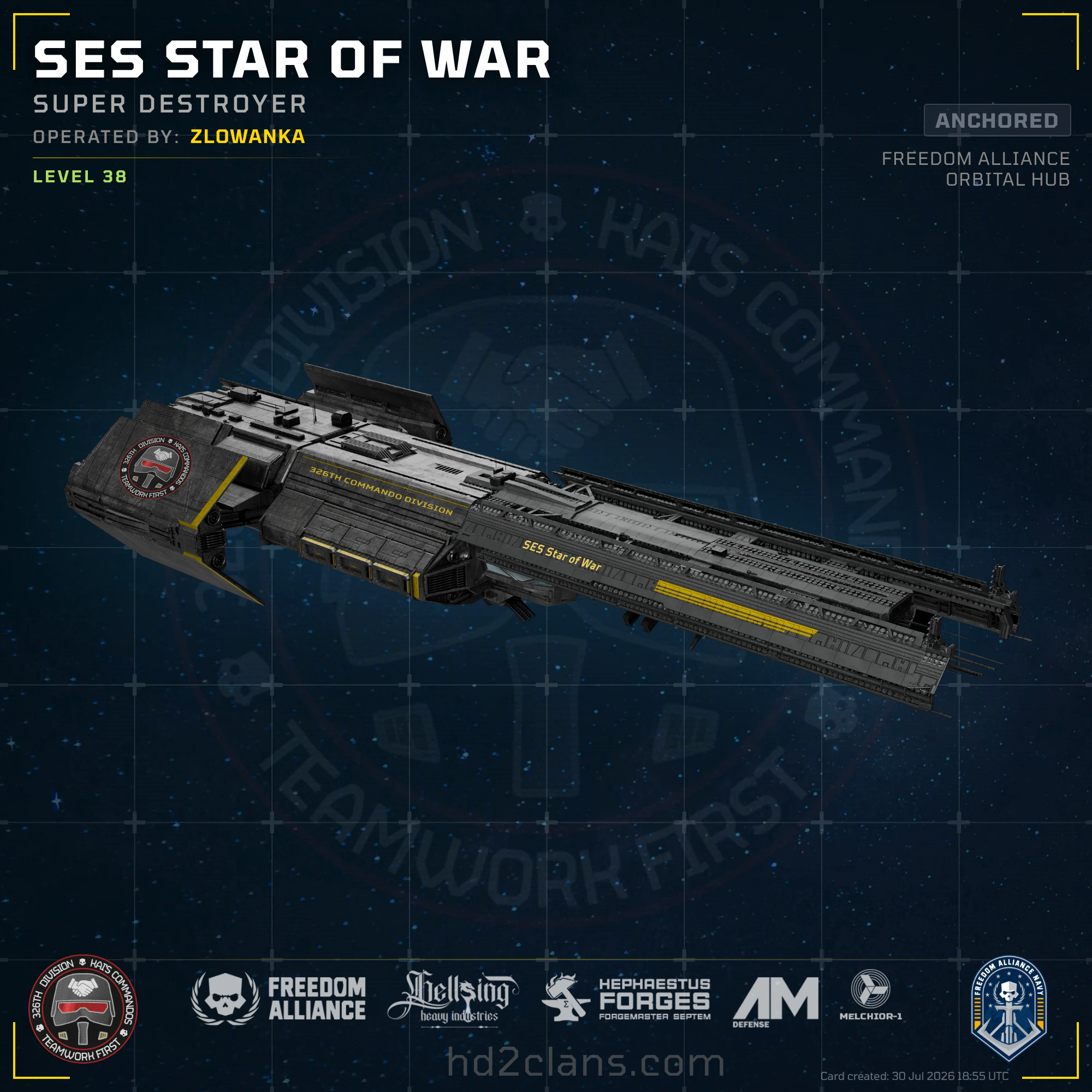 SES Star of War