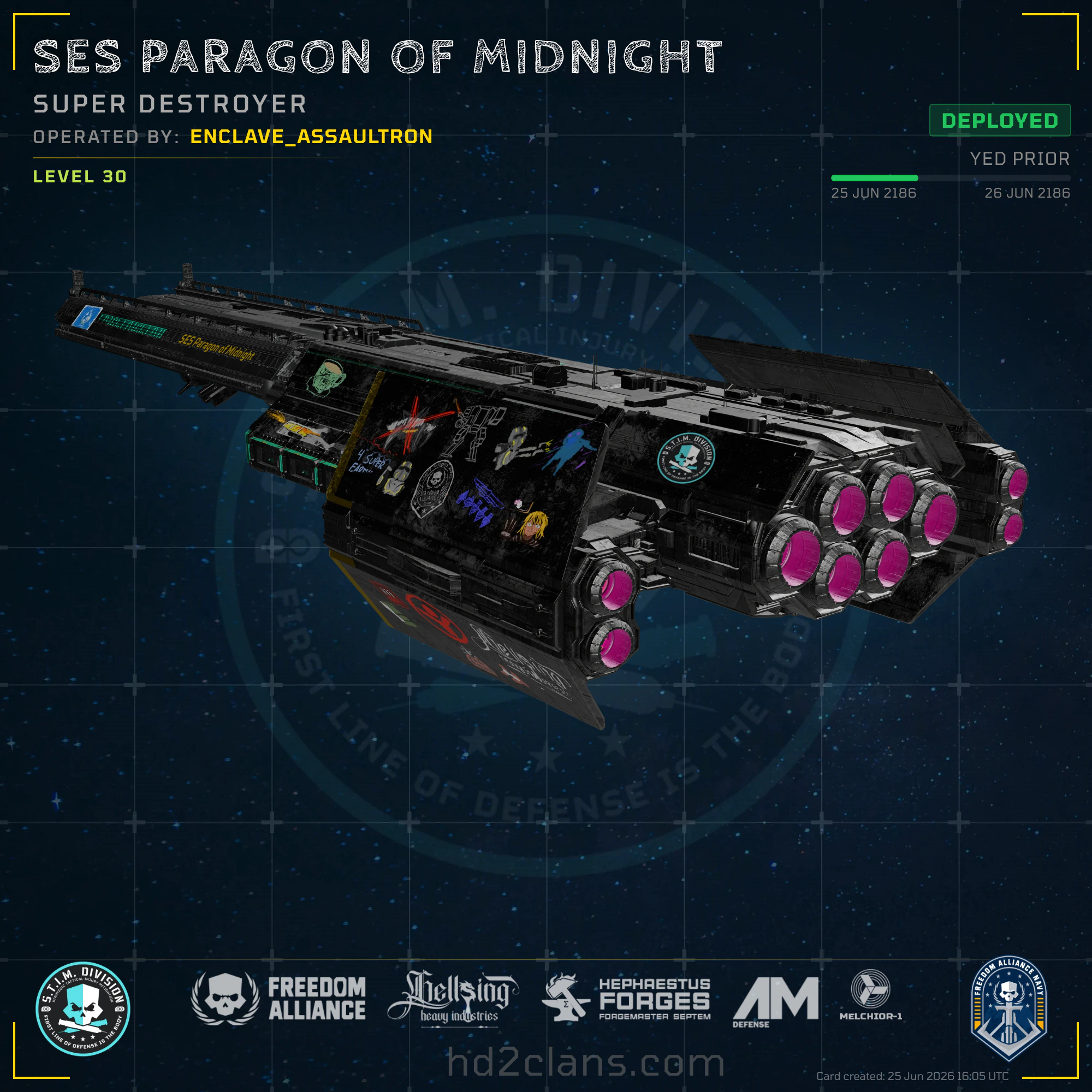 SES Paragon of Midnight