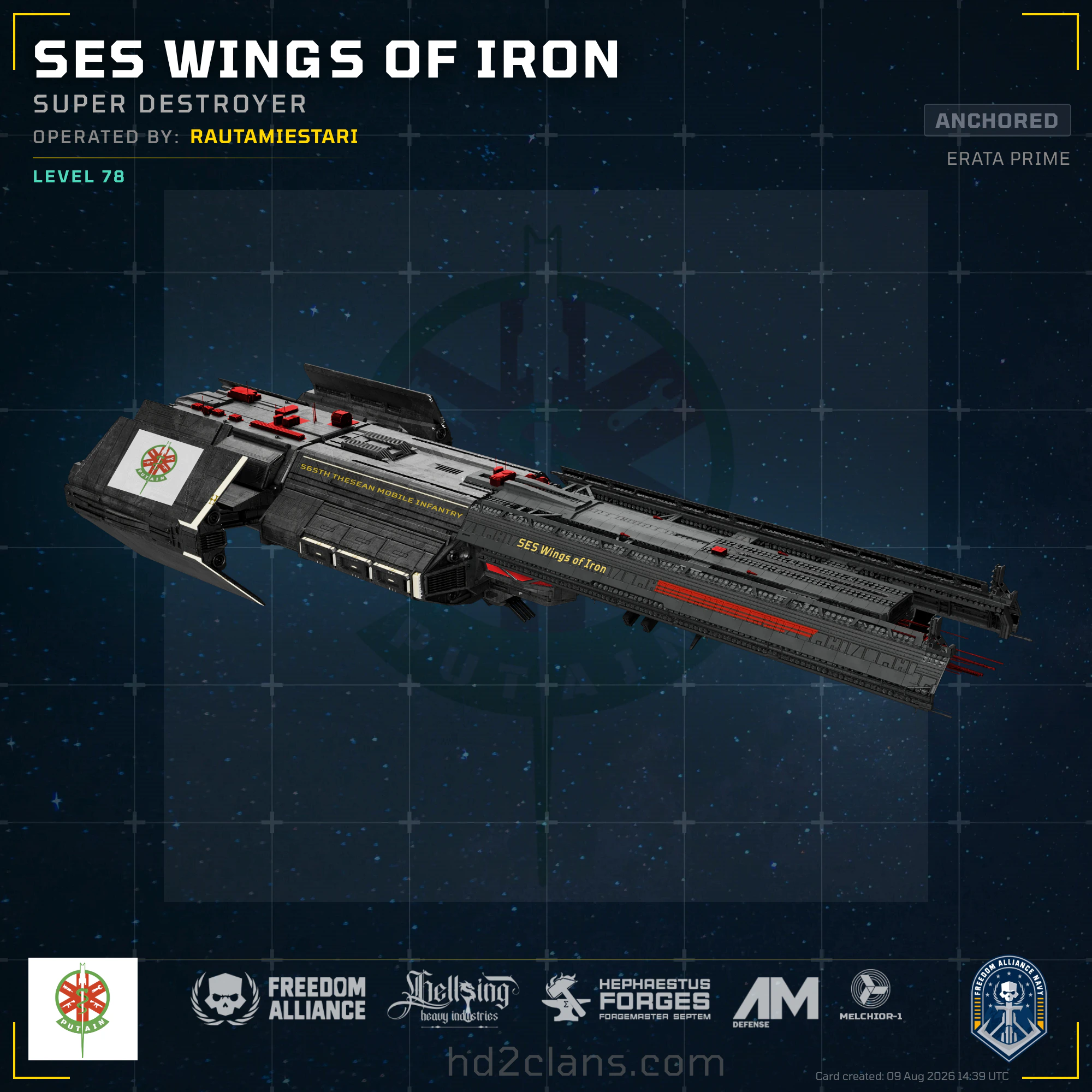 SES Wings of Iron