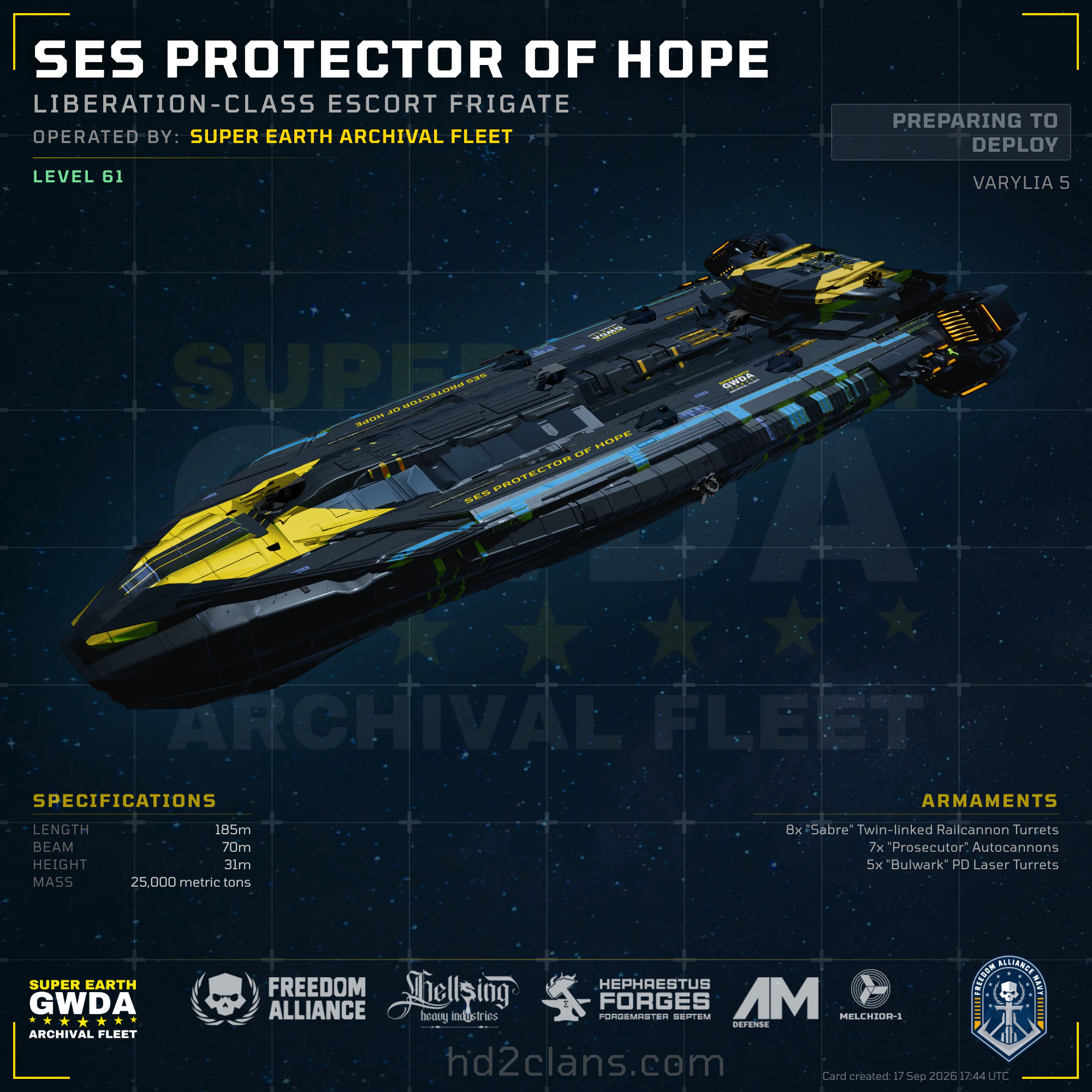 SES Protector of Hope