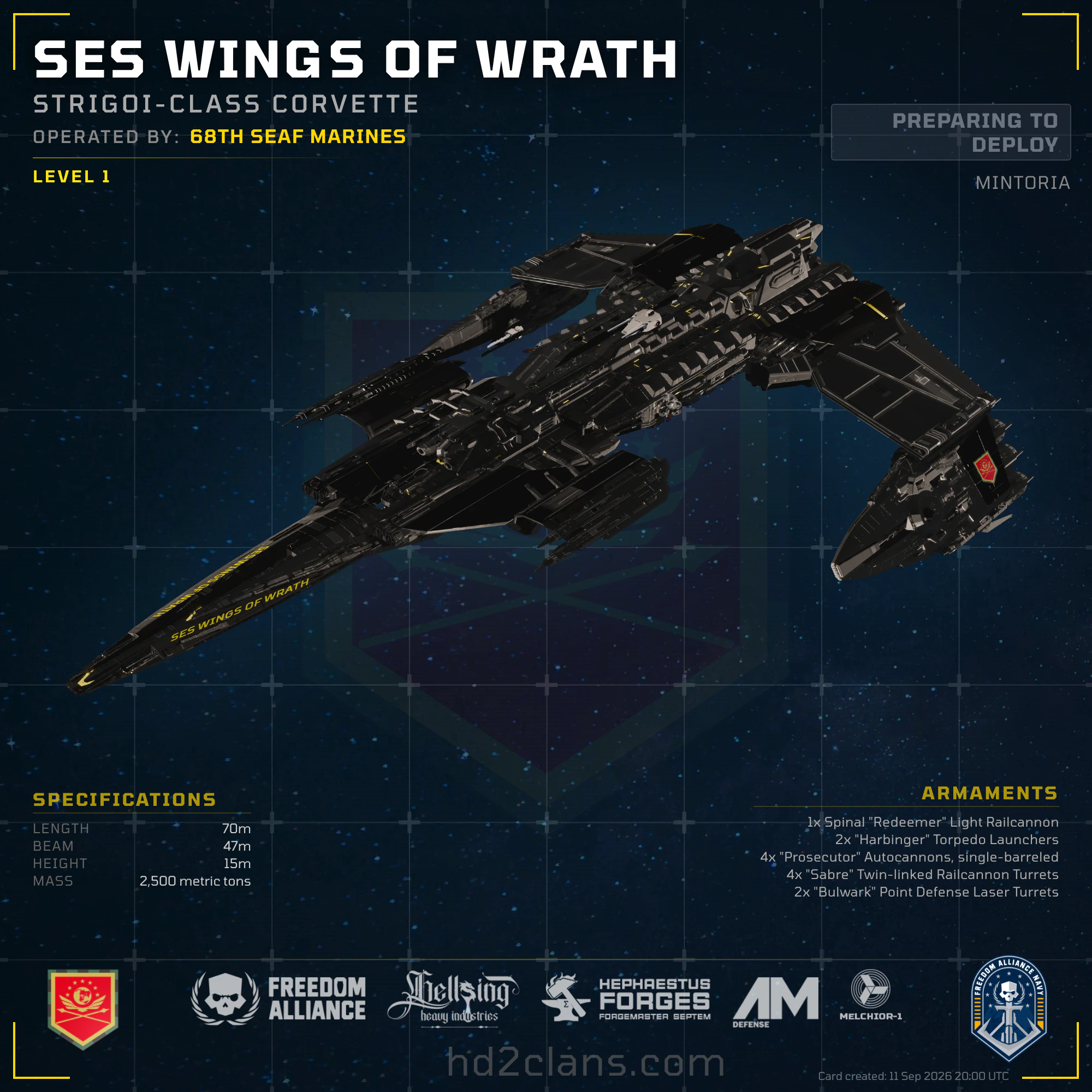 SES Wings of Wrath