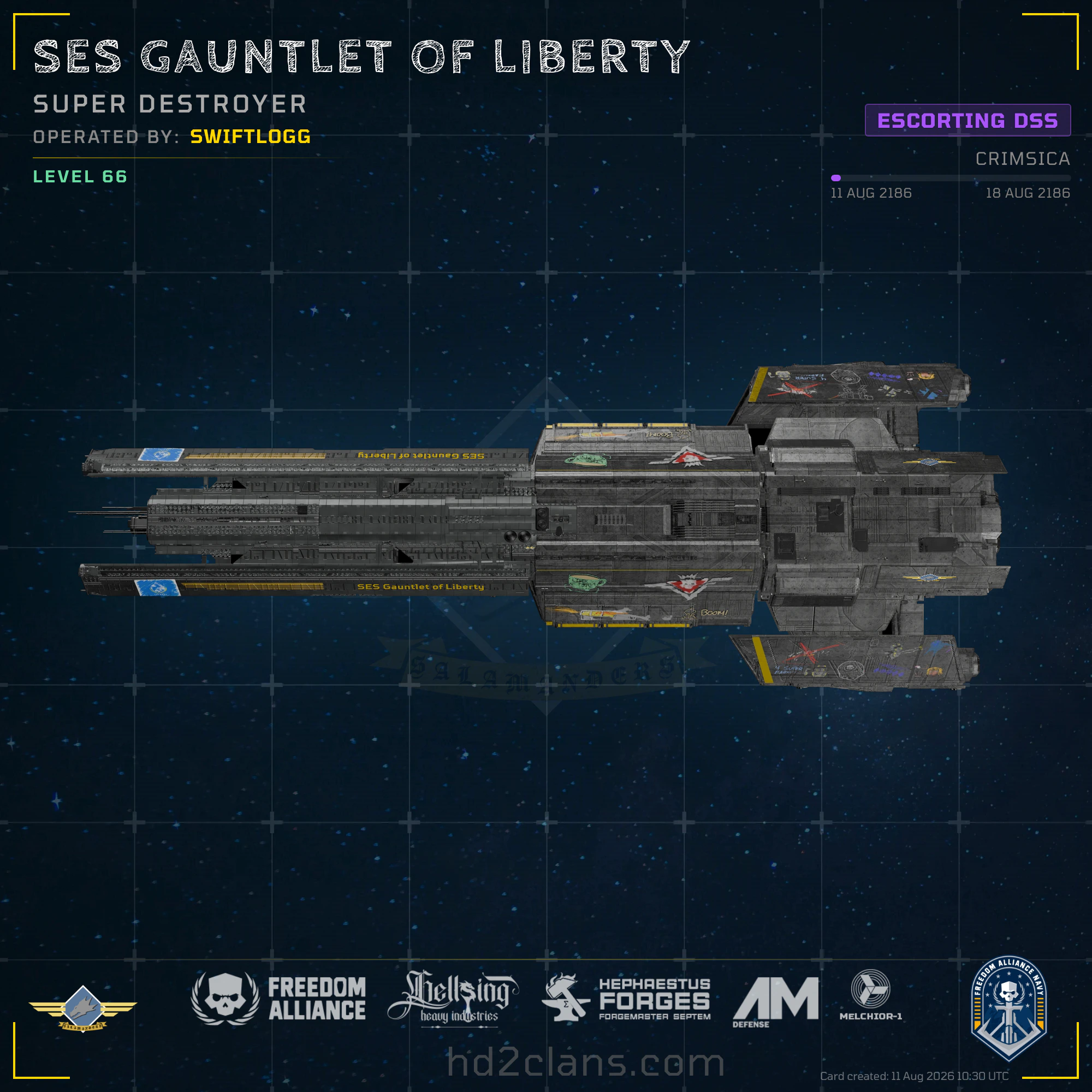 SES Gauntlet of Liberty