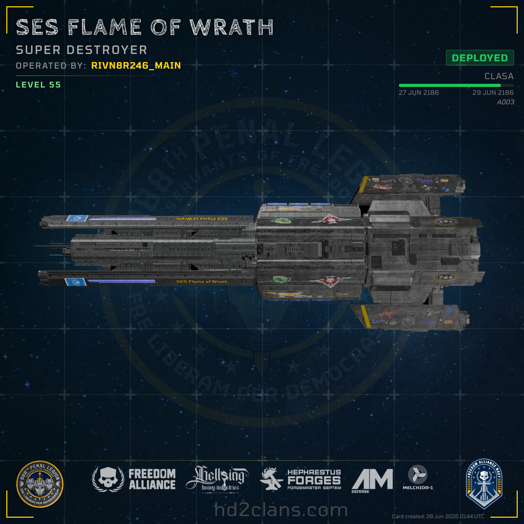 SES Flame of Wrath
