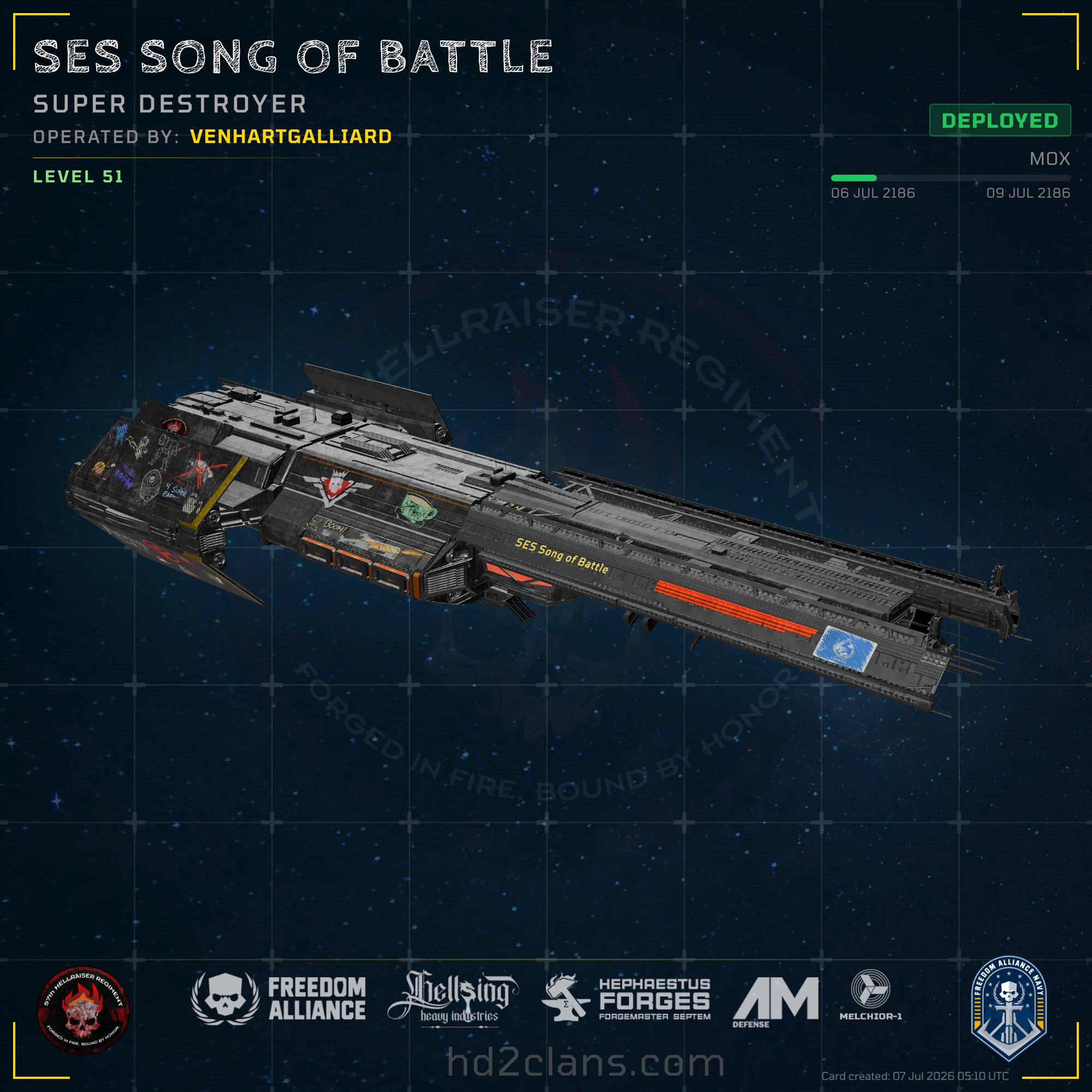 SES Song of Battle