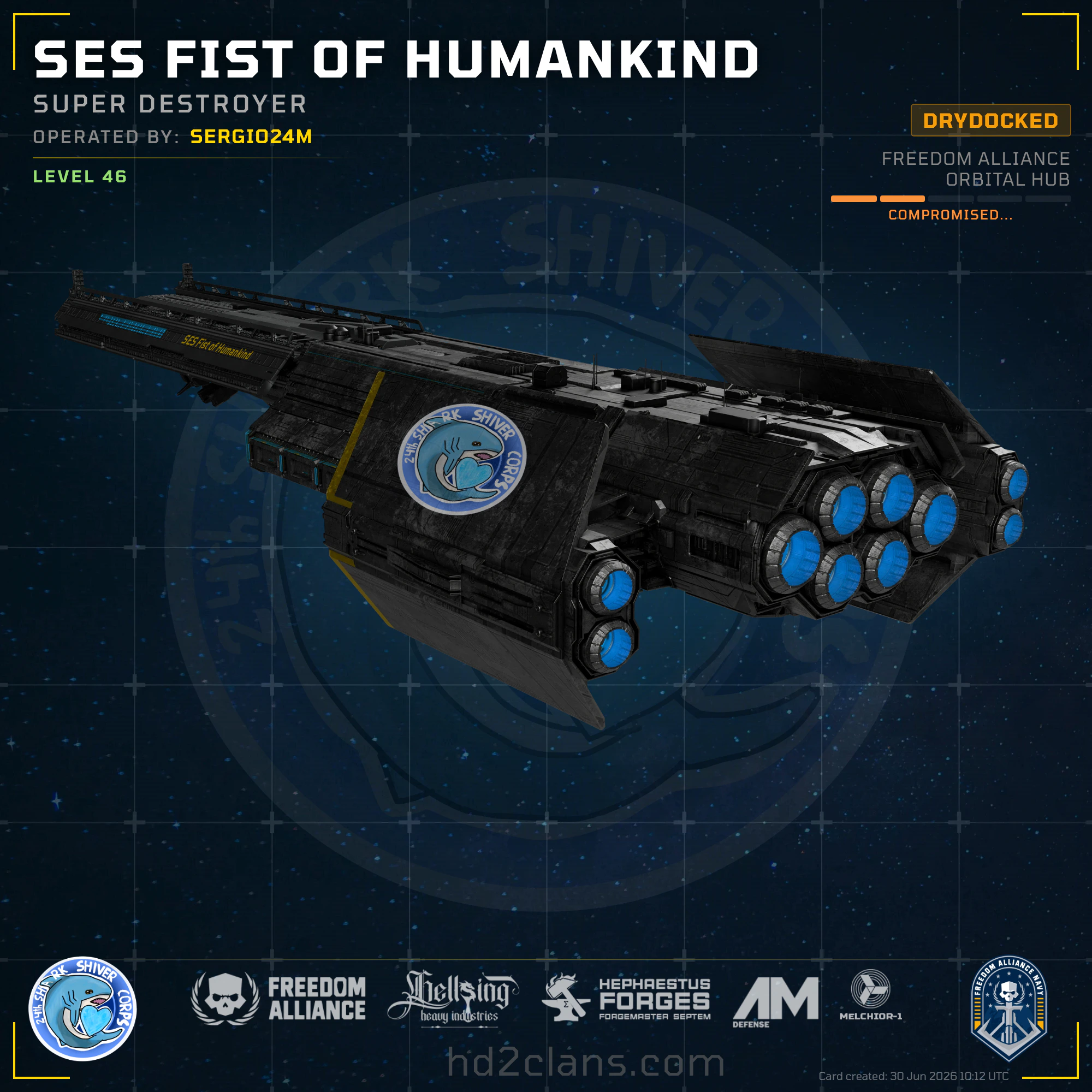 SES Fist of Humankind