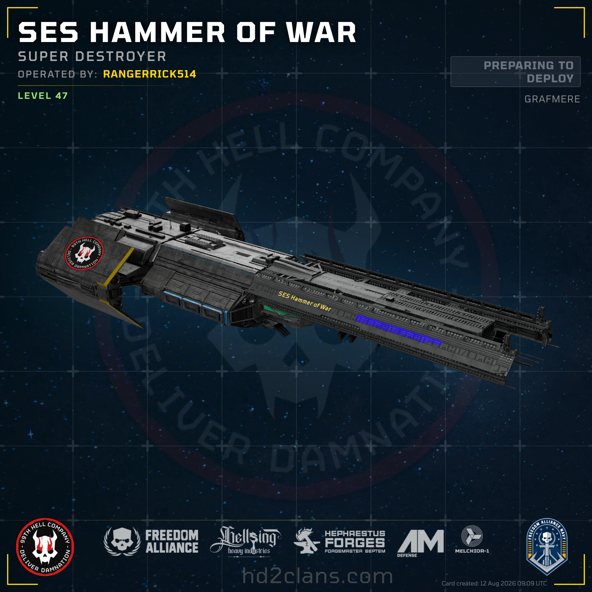 SES Hammer of War