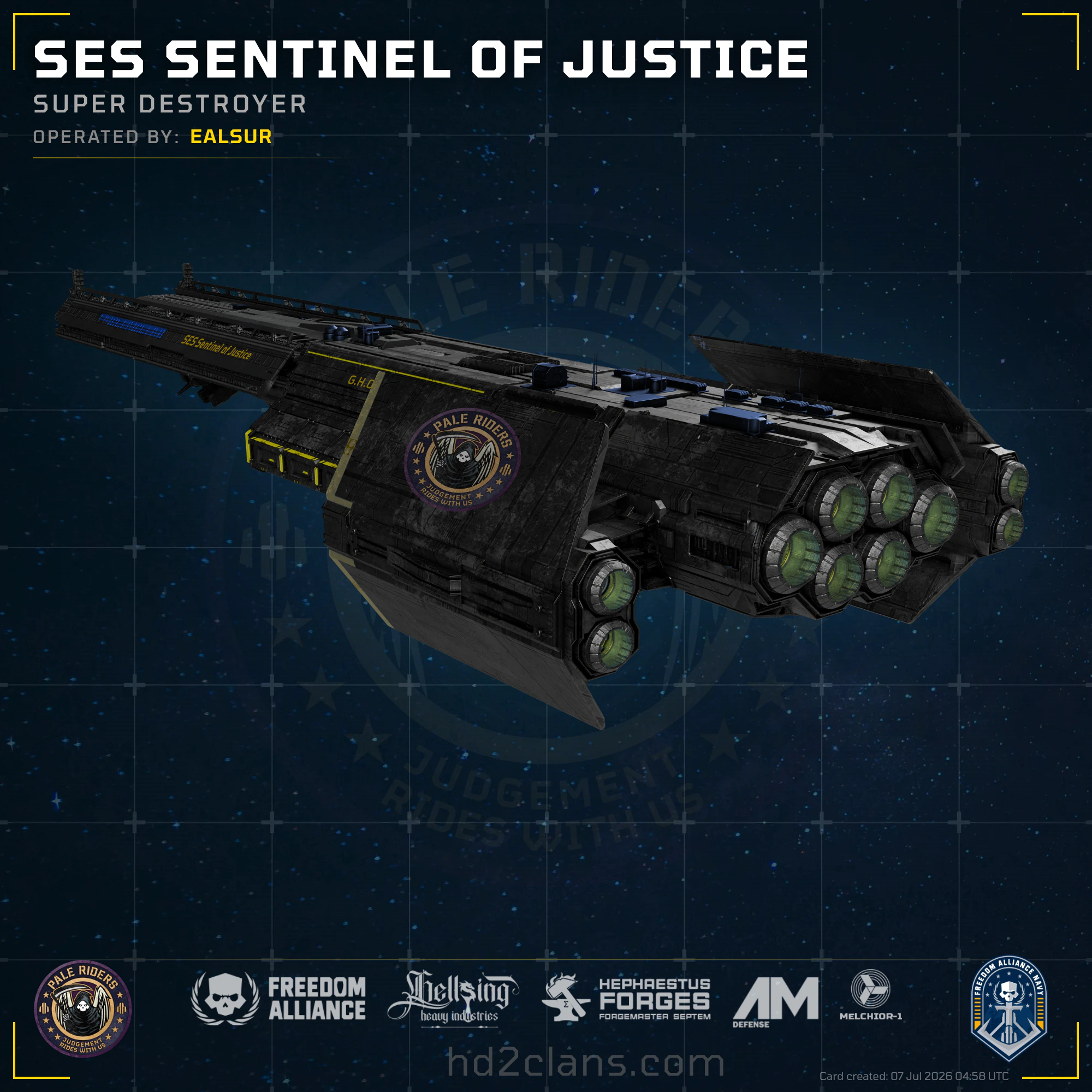 SES Sentinel of Justice