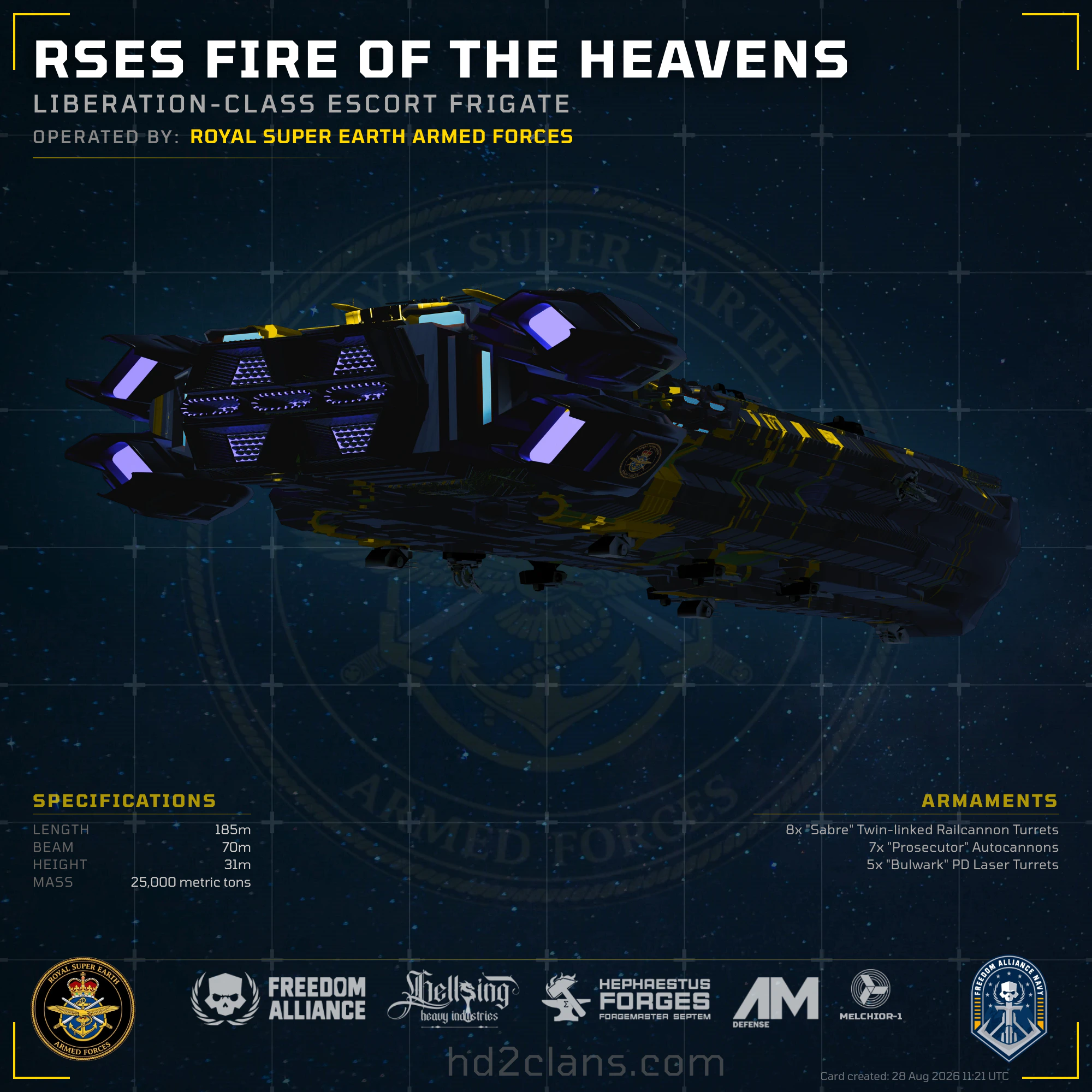 RSES Fire of the Heavens